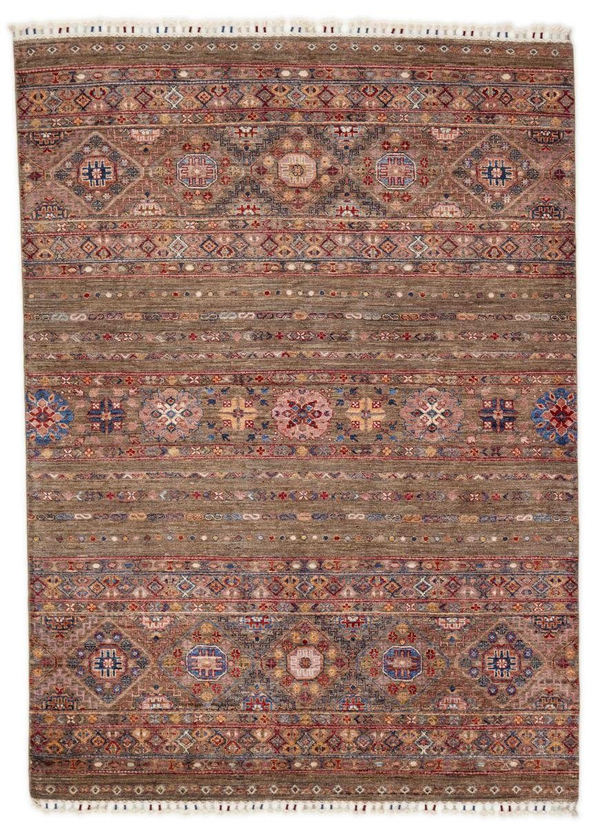 Orientteppich Arijana Shaal 177x253 Handgeknüpfter Orientteppich, Nain Trading, rechteckig, Höhe: 5 mm