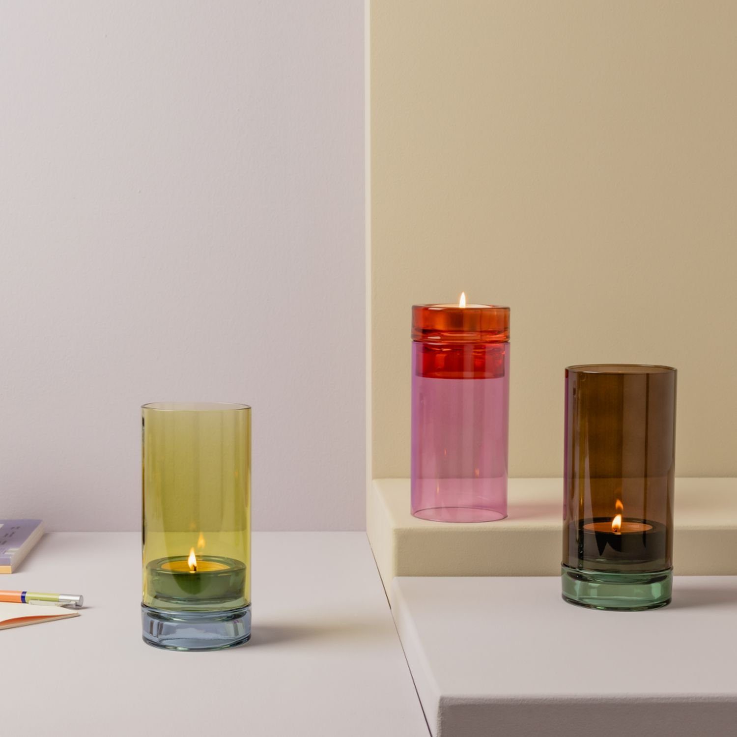 Remember Windlicht Lys Pink günstig online kaufen