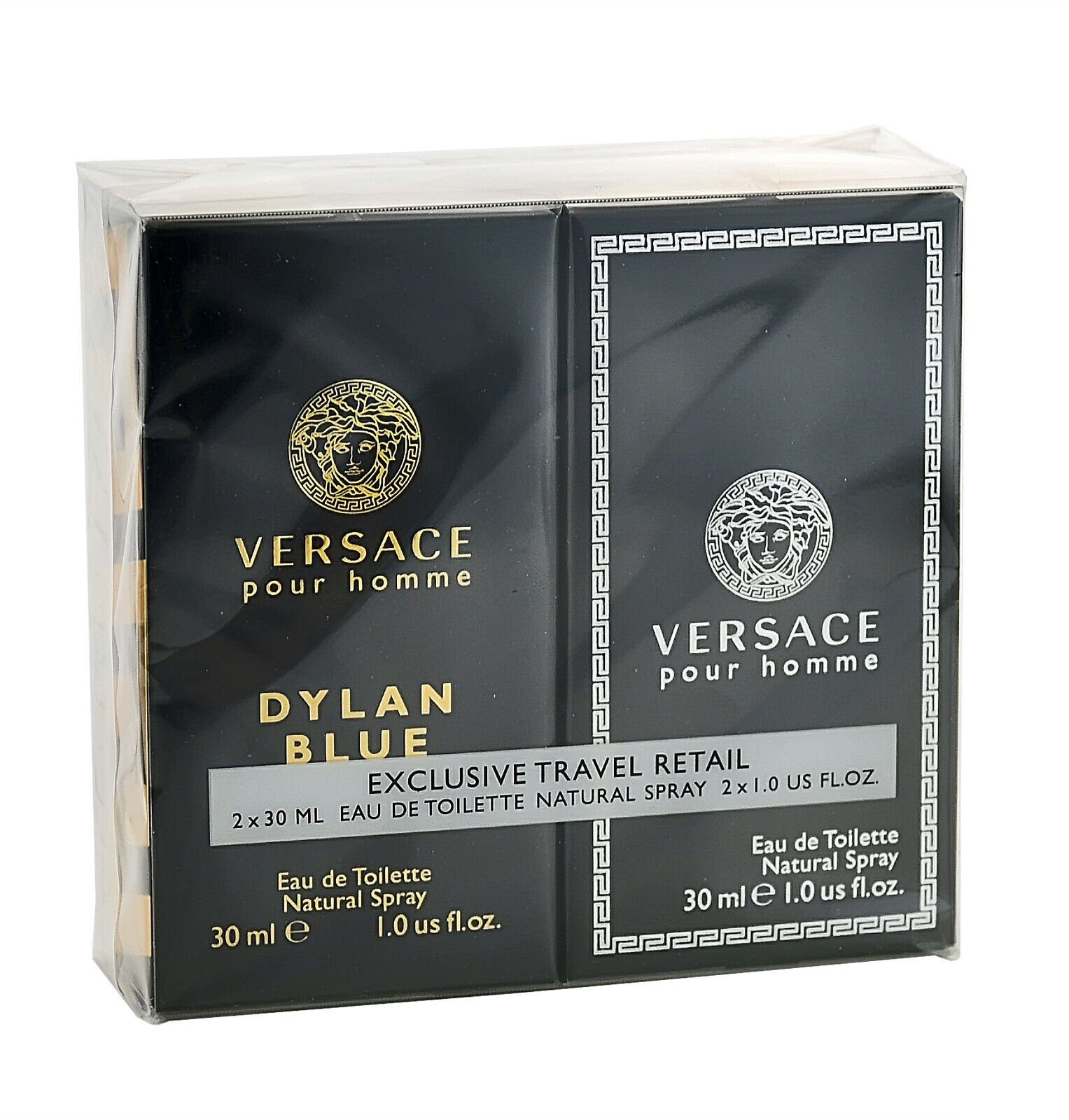 Versace Eau de Toilette Versace DUO Dylan Blue EDT + Versace Pour Homme EDT 30ML