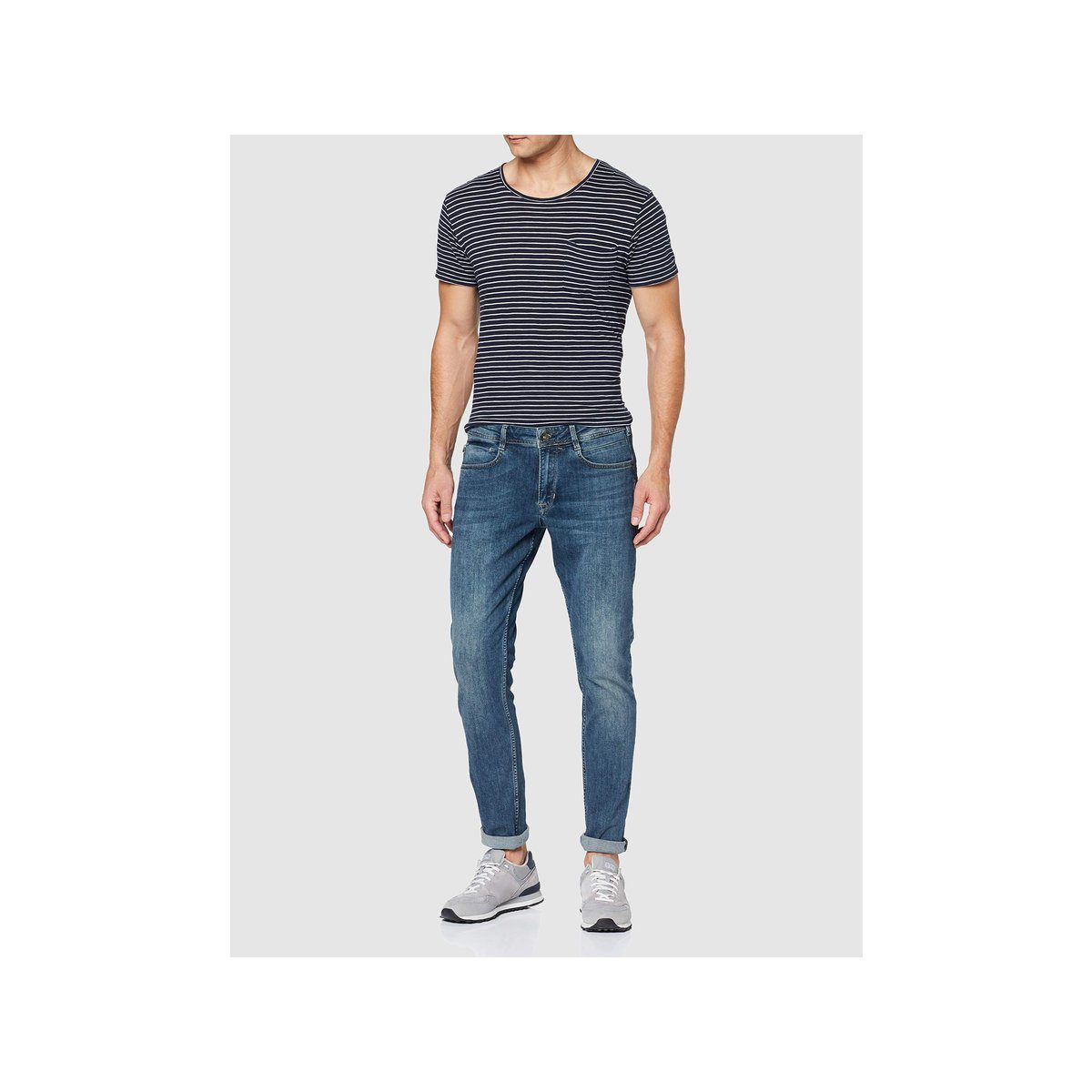 Garcia 5-Pocket-Jeans dunkel-blau (1-tlg)