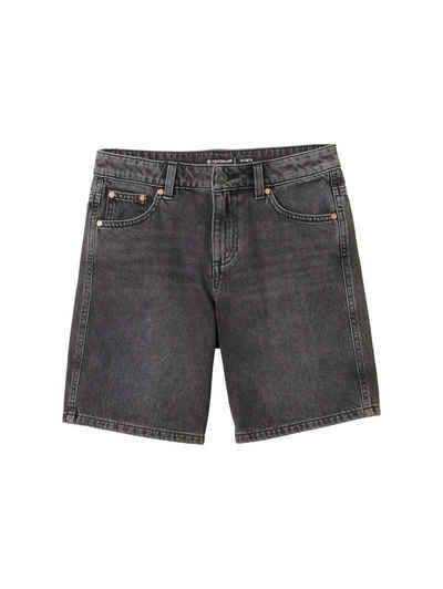 TOM TAILOR Jeansshorts Jeansshorts mit recycelter Baumwolle
