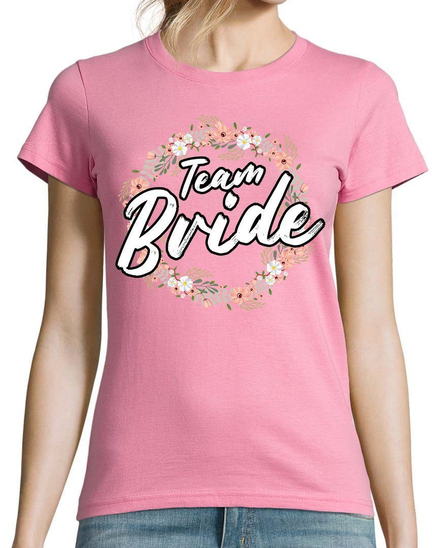 Youth Designz T-Shirt Bride Team Braut günstig online kaufen
