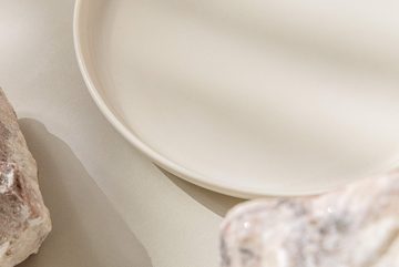 Konsimo Teller-Set SORINA Geschirrset hergestellt in der EU, Elegant, Hochglanz (6-tlg), 6 Personen, Porzellan, Premium-Qualität, Hartporzellan, Rund