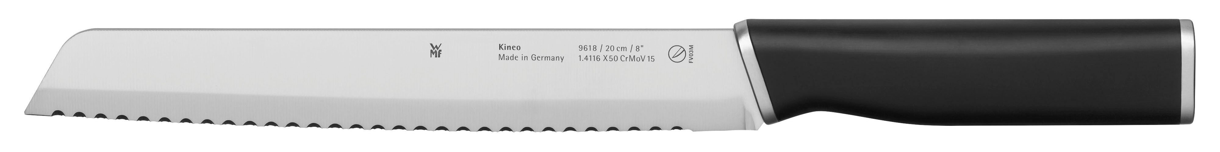 WMF Messer-Set Kineo (Set, 5-tlg., Koch-, Gemüse-, Brot-, Fleisch- & Zubereitungsmesser), Performance Cut, scharf, Premium-Edelstahl, Made in Germany