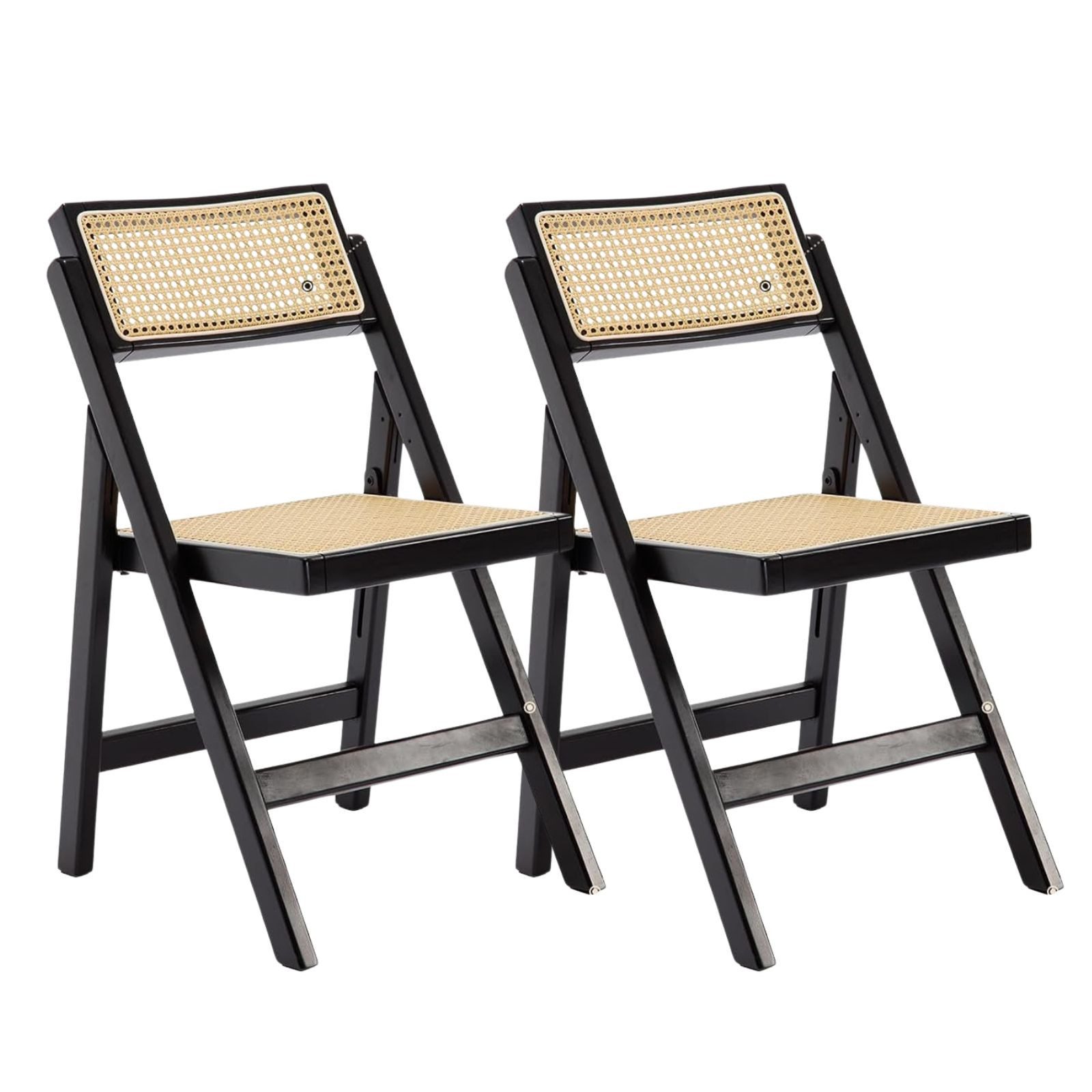 CHAIRUS Esszimmerstuhl 2er Set Rattan-Klappstühle, vintage günstig online kaufen