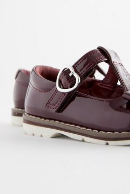 Next Schuhe mit T-Steg und Schleife, weite Passform T-Strap-Sandale (1-tlg)