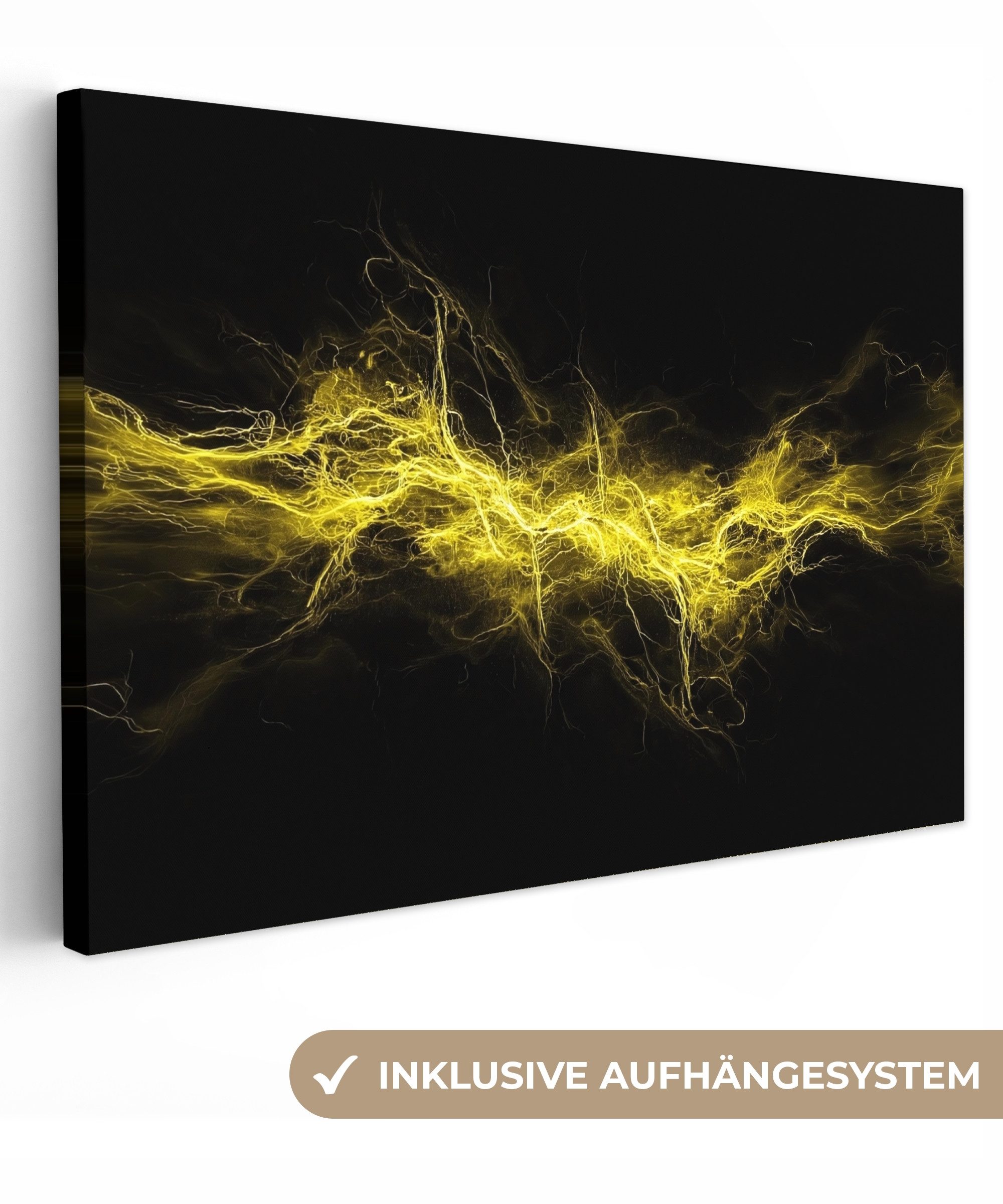 OneMillionCanvasses® Leinwandbild Spiele - Elektrizität - günstig online kaufen