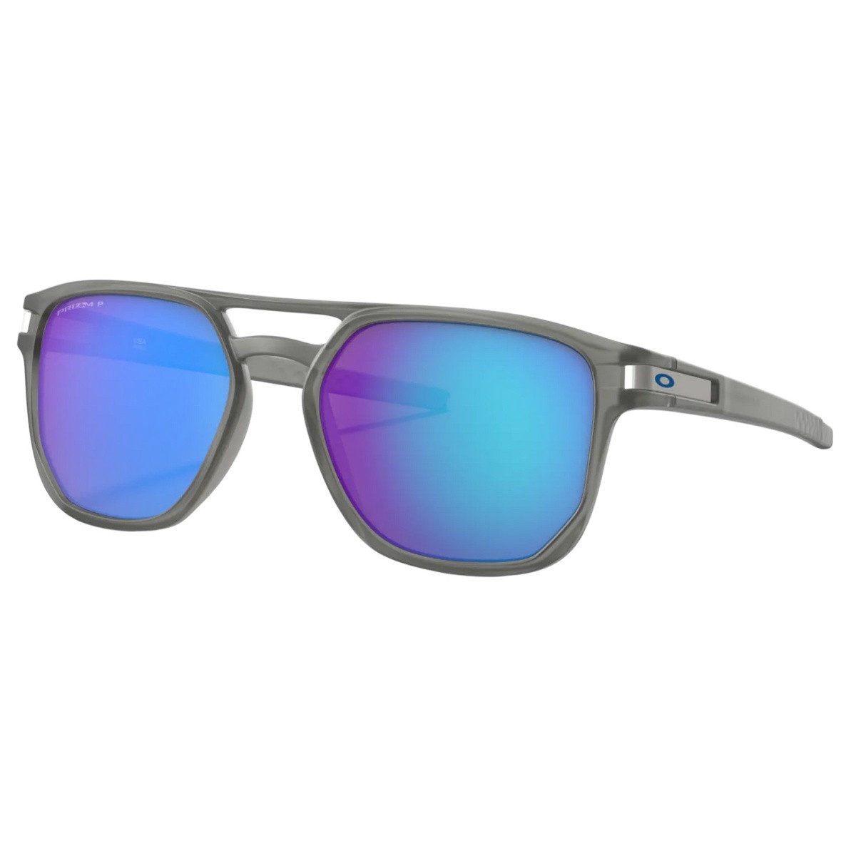 Oakley Sonnenbrille Latch beta Polarisiert (Glasfarbe: Prizm sapphire polarized) matt