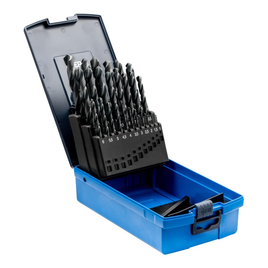 Pferd Metallbohrer PFERD TOOLS Spiralbohrer-Set 25-tlg. STEEL HSSG N DIN 338 universal