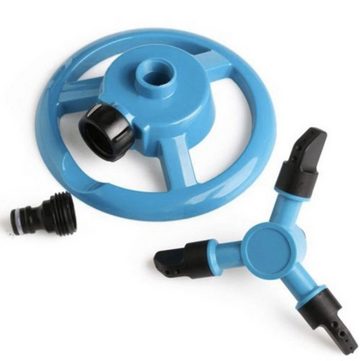 RHP Regner 360° Rasen Wasser Rotierender Garten Sprinkler 3 Düse Gartenschlauch