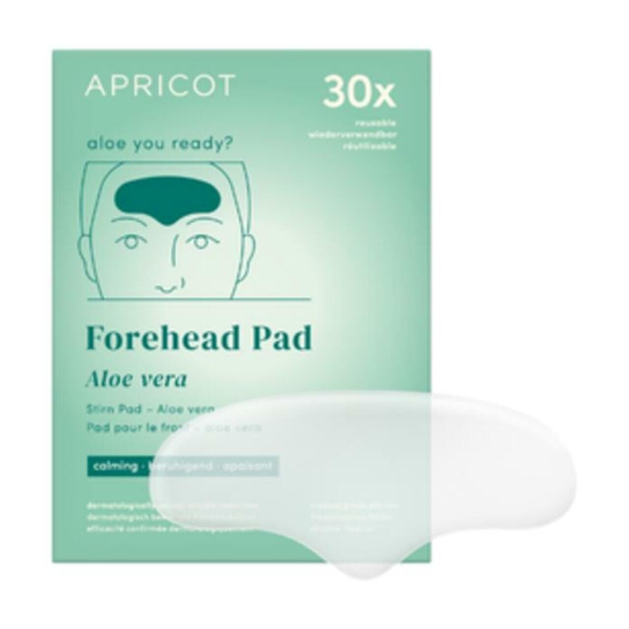 APRICOT Beauty Anti-Aging-Creme Forehead Pad Aloe Vera ''aloe you ready?'', vegan