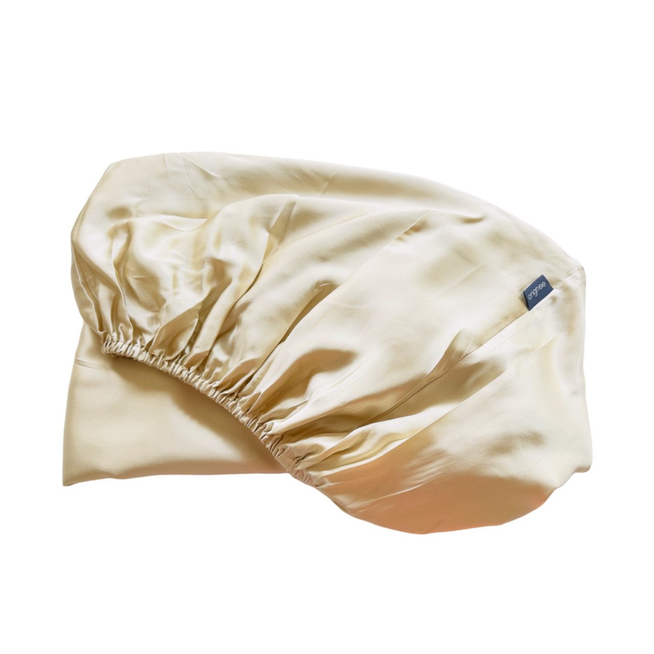 orignee Spannbettlaken Seide Spannbettlaken aus 100% Maulbeerseide, taupe, 100% Seide, Gummizug: rundrum, (1 Stück), 100% Seide: hypoallergen und schlaffördernd