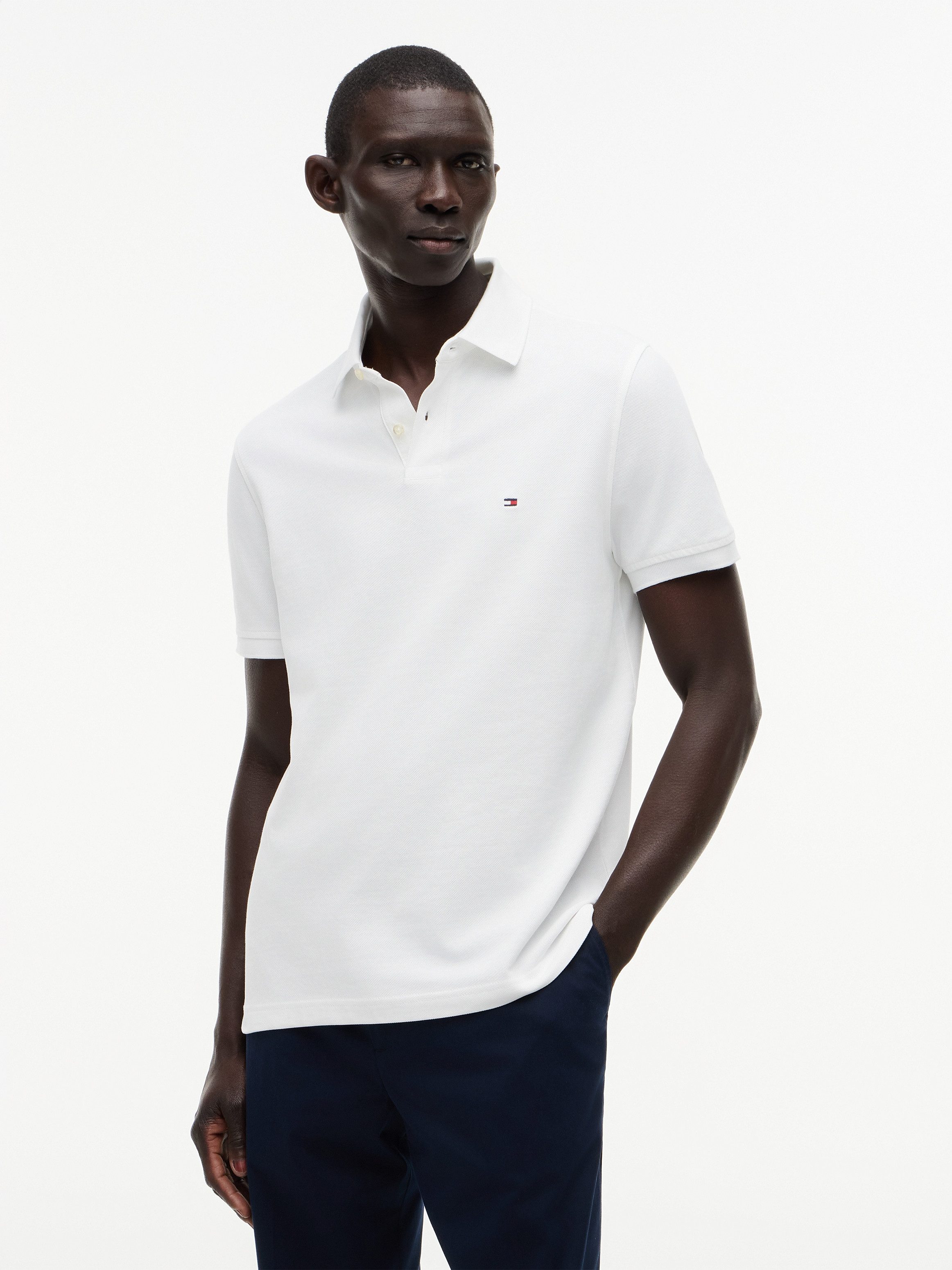 Tommy Hilfiger Poloshirt 1985 REGULAR POLO aus hochwertiger Baumwoll-Piqué-Qualität