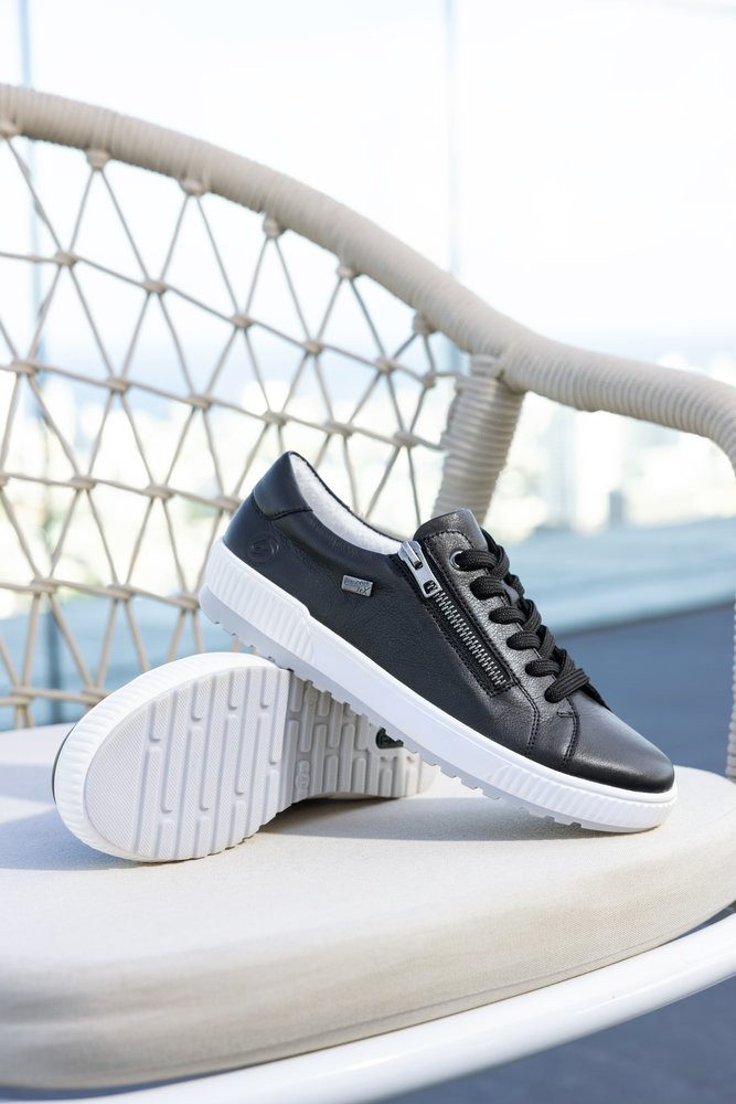 Remonte Sneaker Freizeitschuh, Halbschuh mit seitlichem Reißverschluss und TEX-Membran