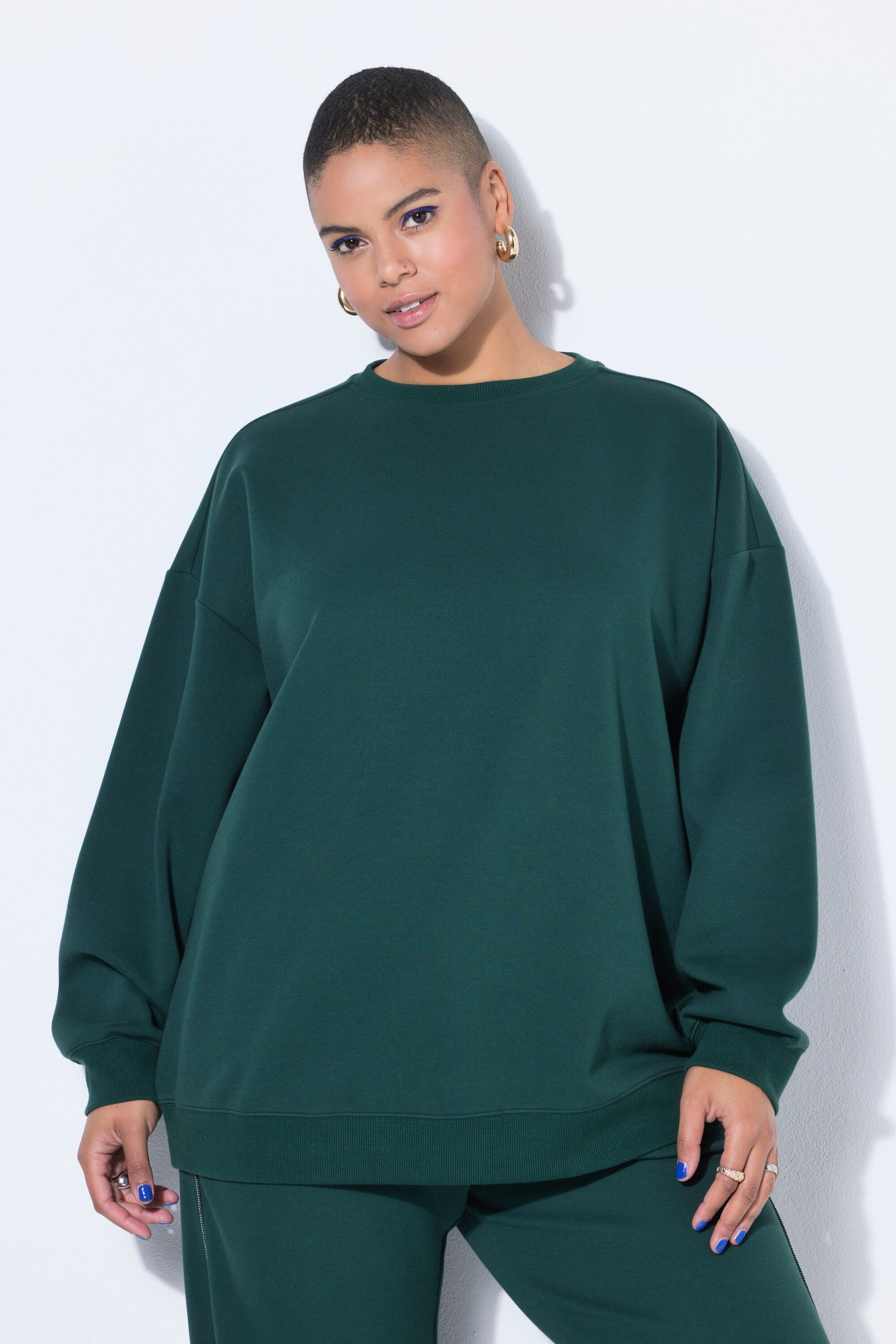 Studio Untold Sweatshirt Sweatshirt Oversized Langarm günstig online kaufen
