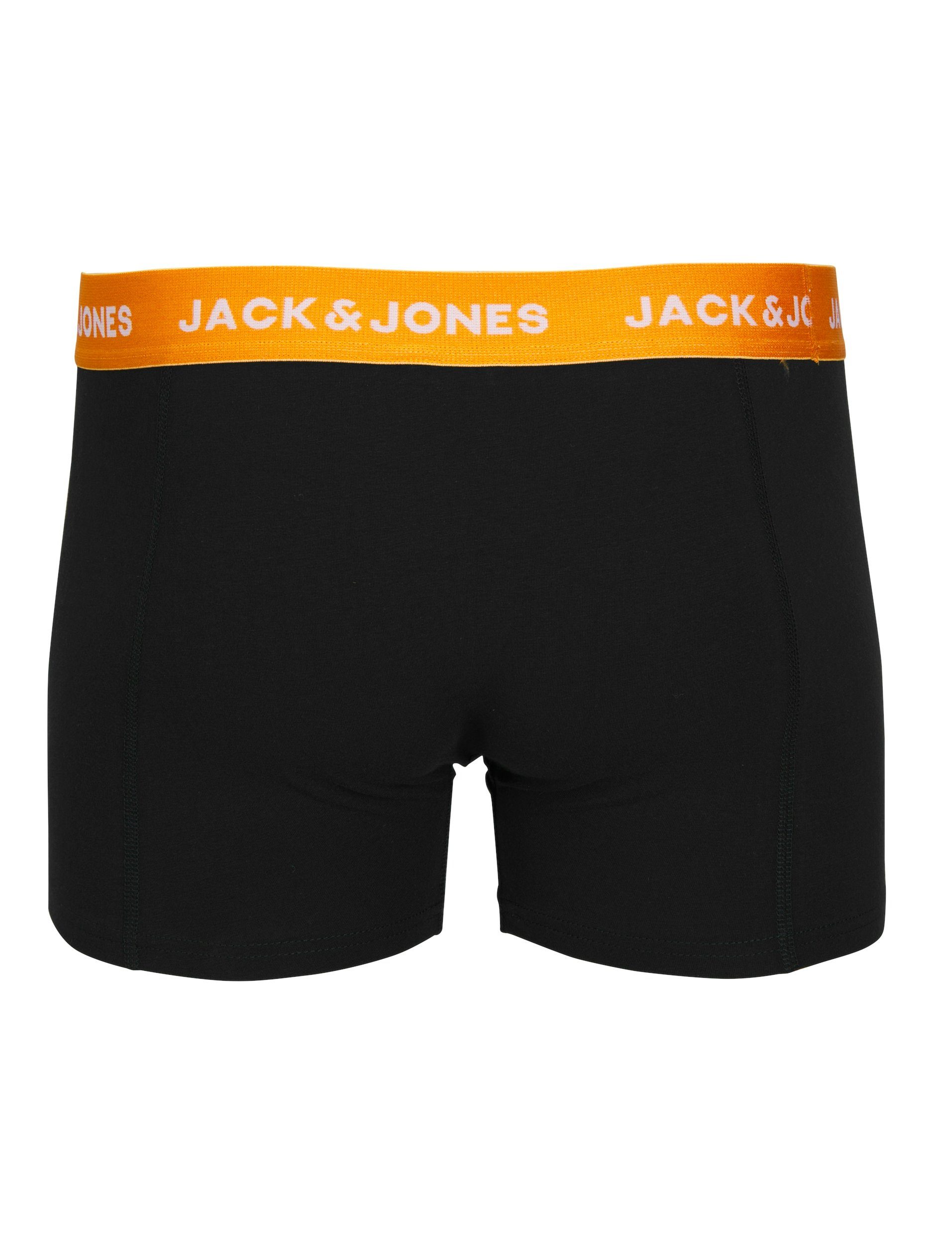 Jones & NOOS Jack Trunk TRUNKS / black JACGAB (Packung, 3 dark green 3-St) PACK