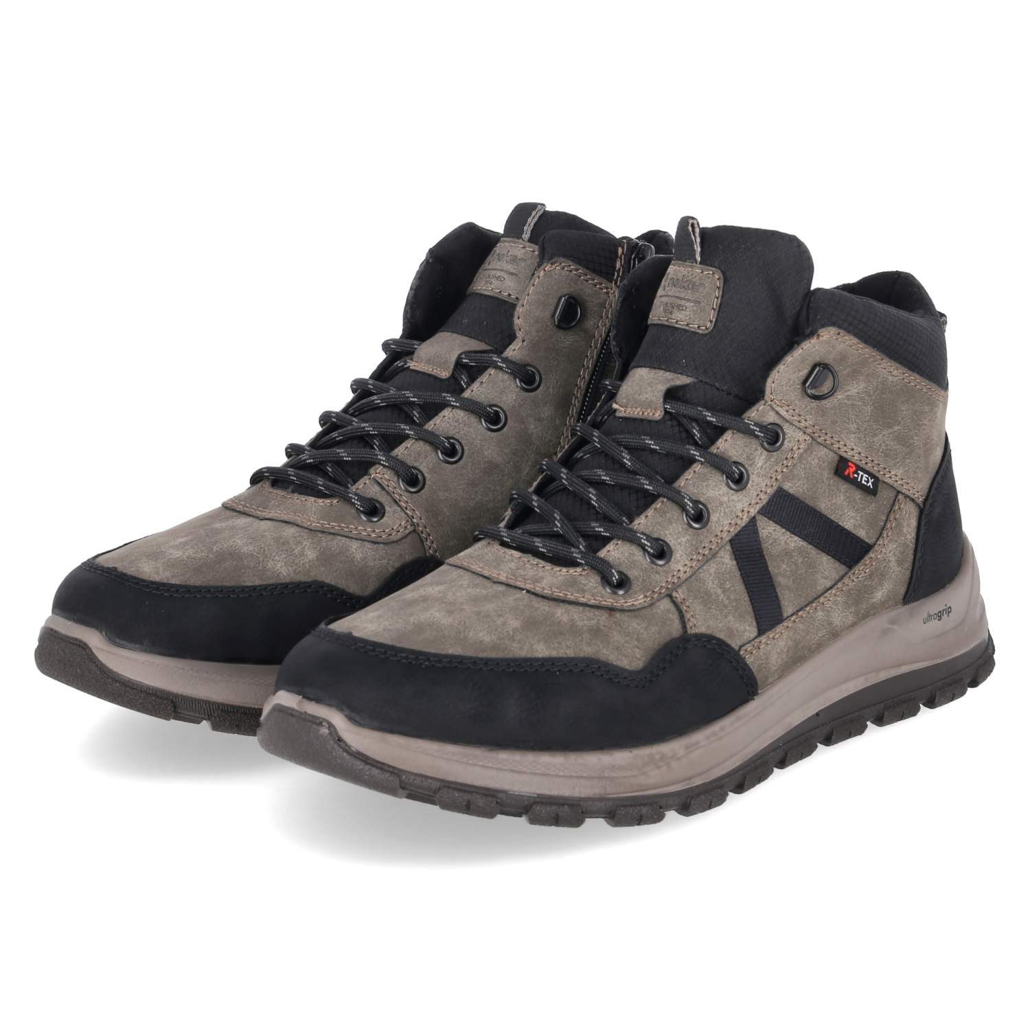 Rieker Rieker Wintersneaker B8120-25 Herren Textil & Synthetik grey Schnürstiefel