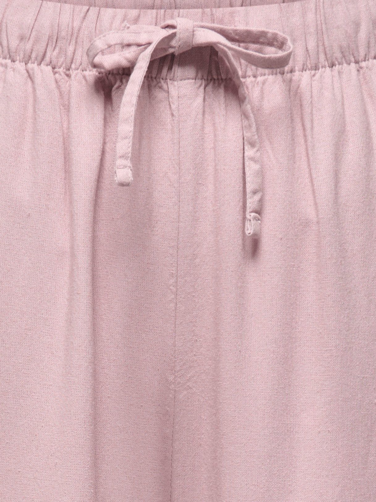 ONLY Schlupfhose ONLGOA MW LINEN BL PULL-UP PANT CC PNT mit Leinen