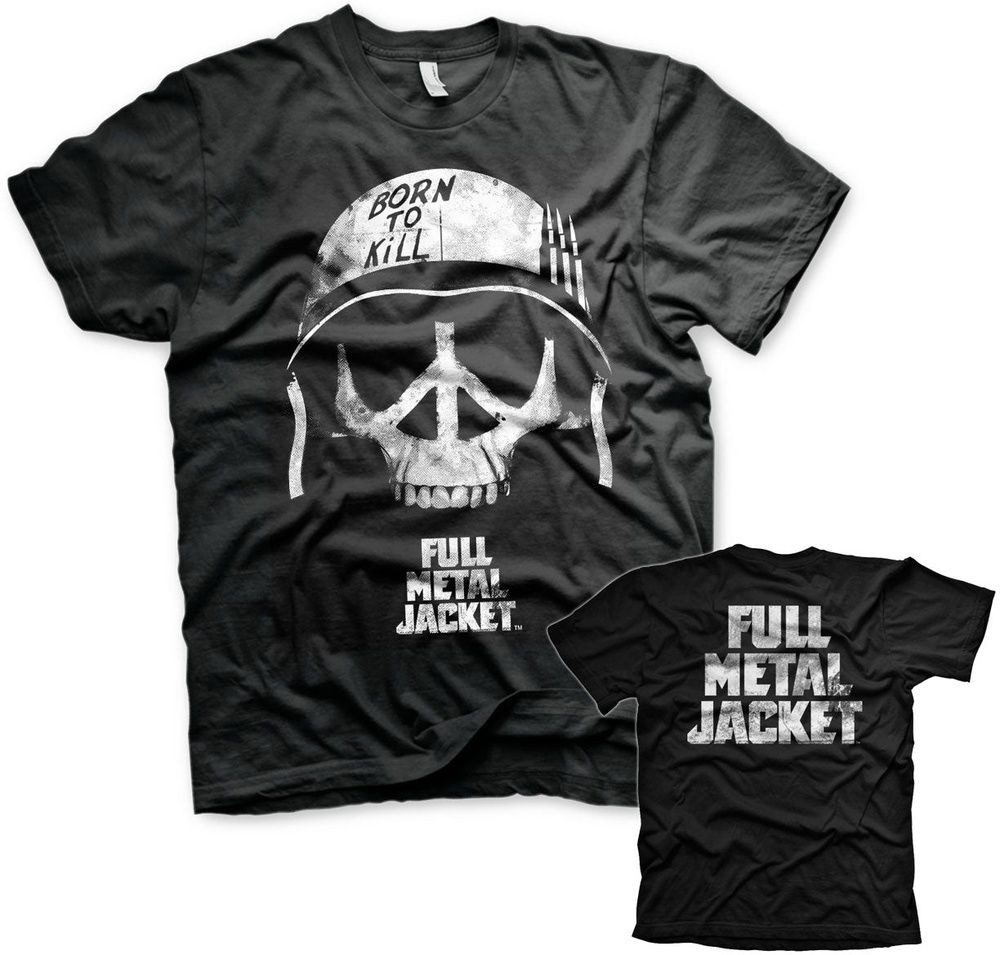 Full Metal Jacket T-Shirt Skull Big Tall T-Shirt