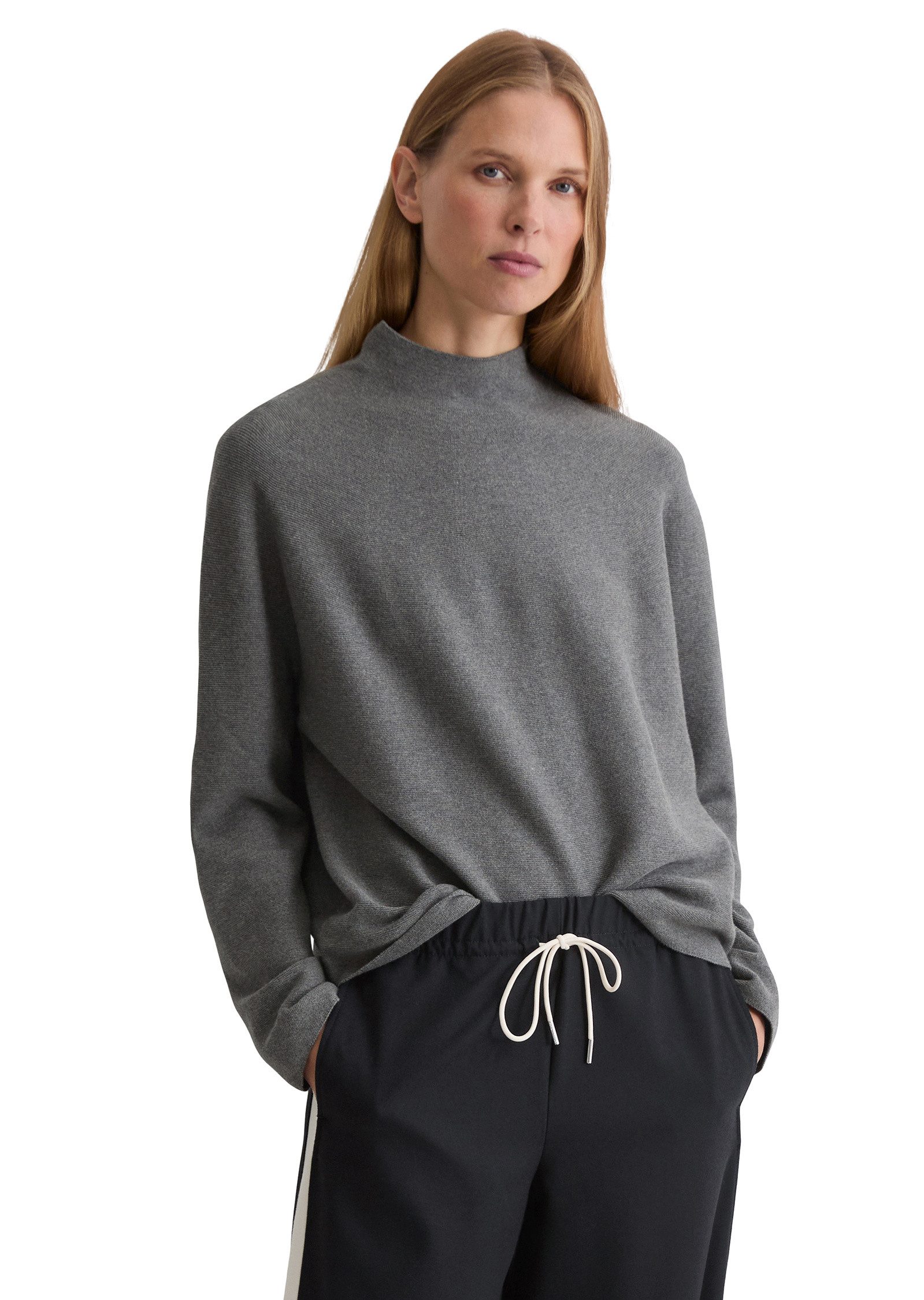 Marc O'Polo Strickpullover aus softer Bio-Baumwolle