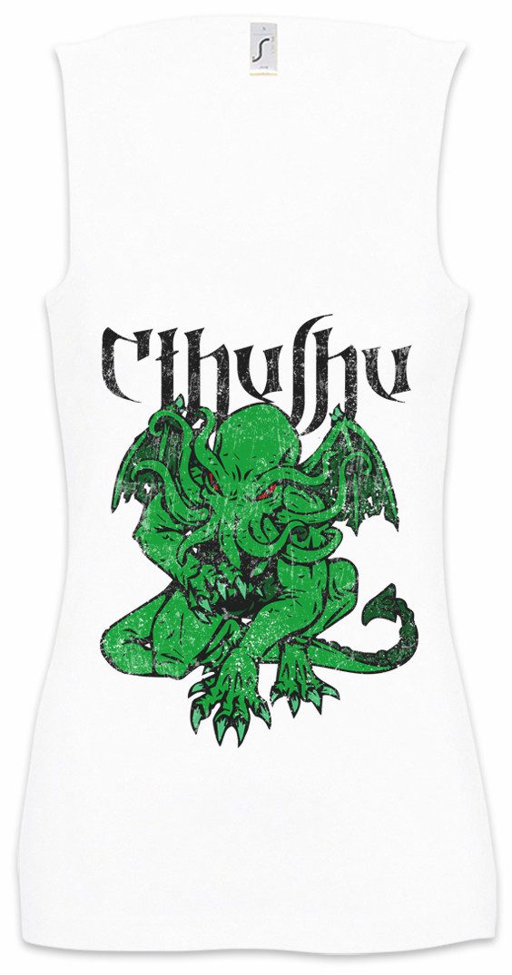 Tanktop Cthulhu VI Ärmelloses Damen T-Shirt Call Horror Arkham H. P. Lovecraft