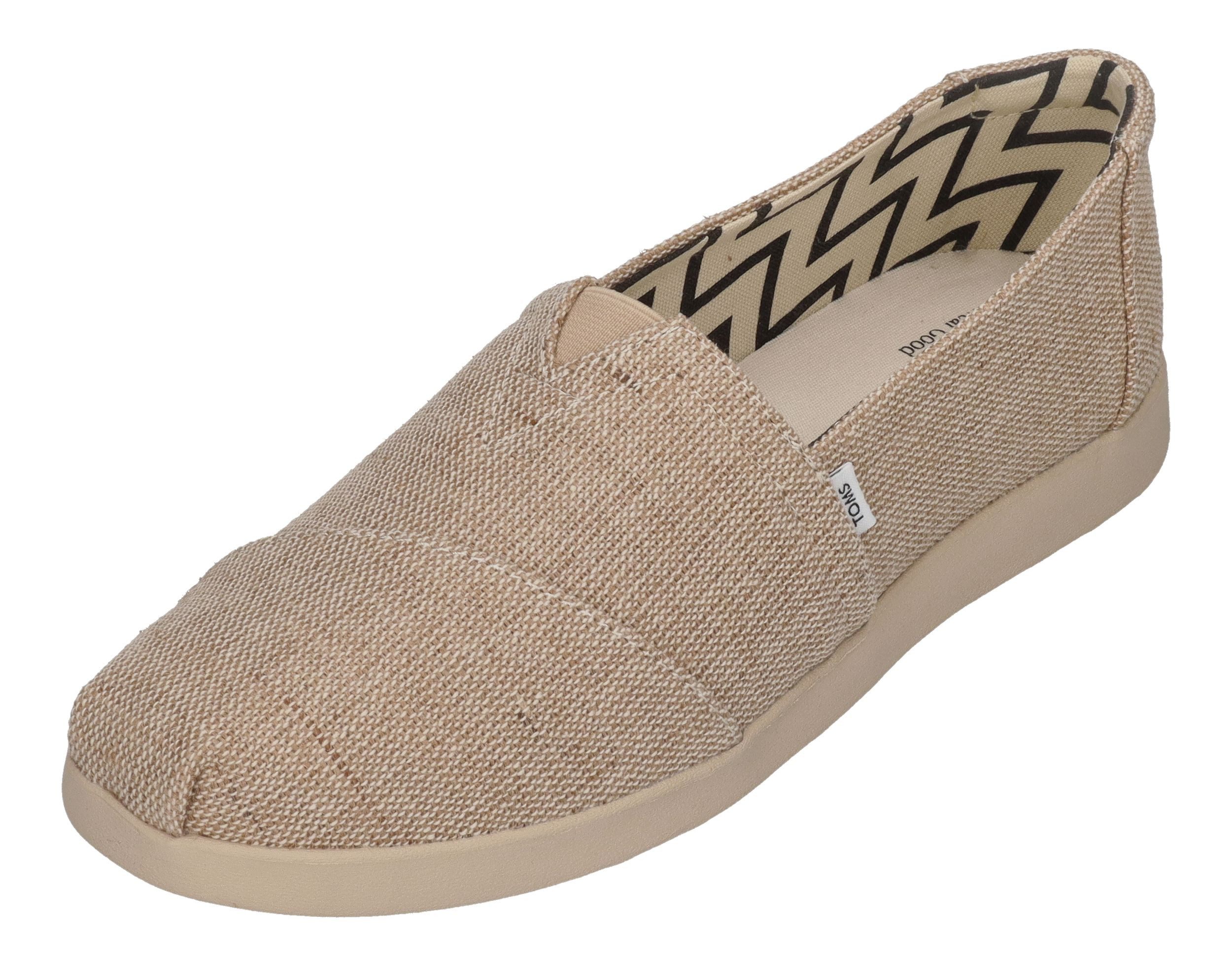 TOMS ALPARGATA PLUS Espadrille Natural Undyed Heritage