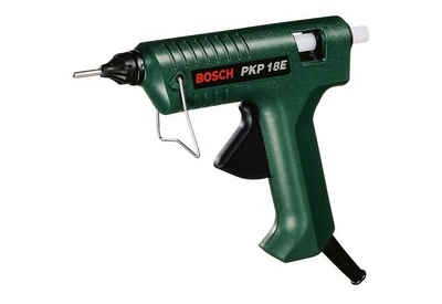 Bosch Home & Garden Heißklebepistole PKP 18 E, (1 extralange Düse, 1 Stick Schmelzkleber)