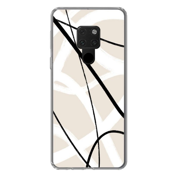 MuchoWow Handyhülle Linie - Abstrakt - Minimalismus - Pastell Phone Case Handyhülle Huawei Mate 20 Silikon Schutzhülle