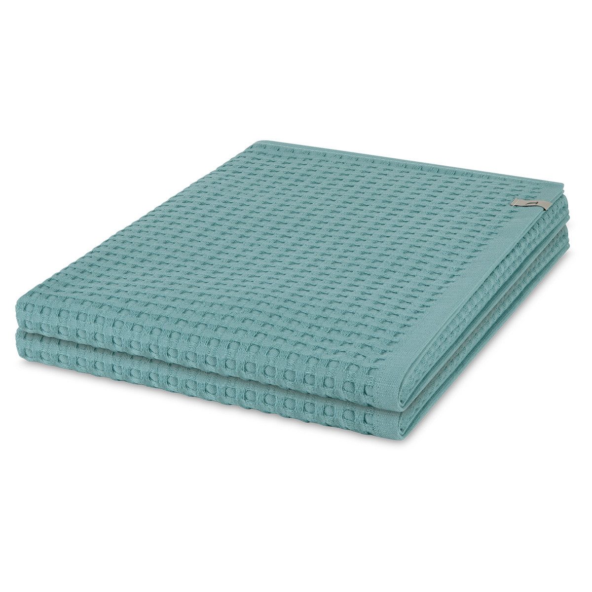 Möve Handtuch Set Piquee, Waffel-Pique (Spar-Set, 2-St), 2 X Duschtuch im Set - Baumwolle - Saugstark