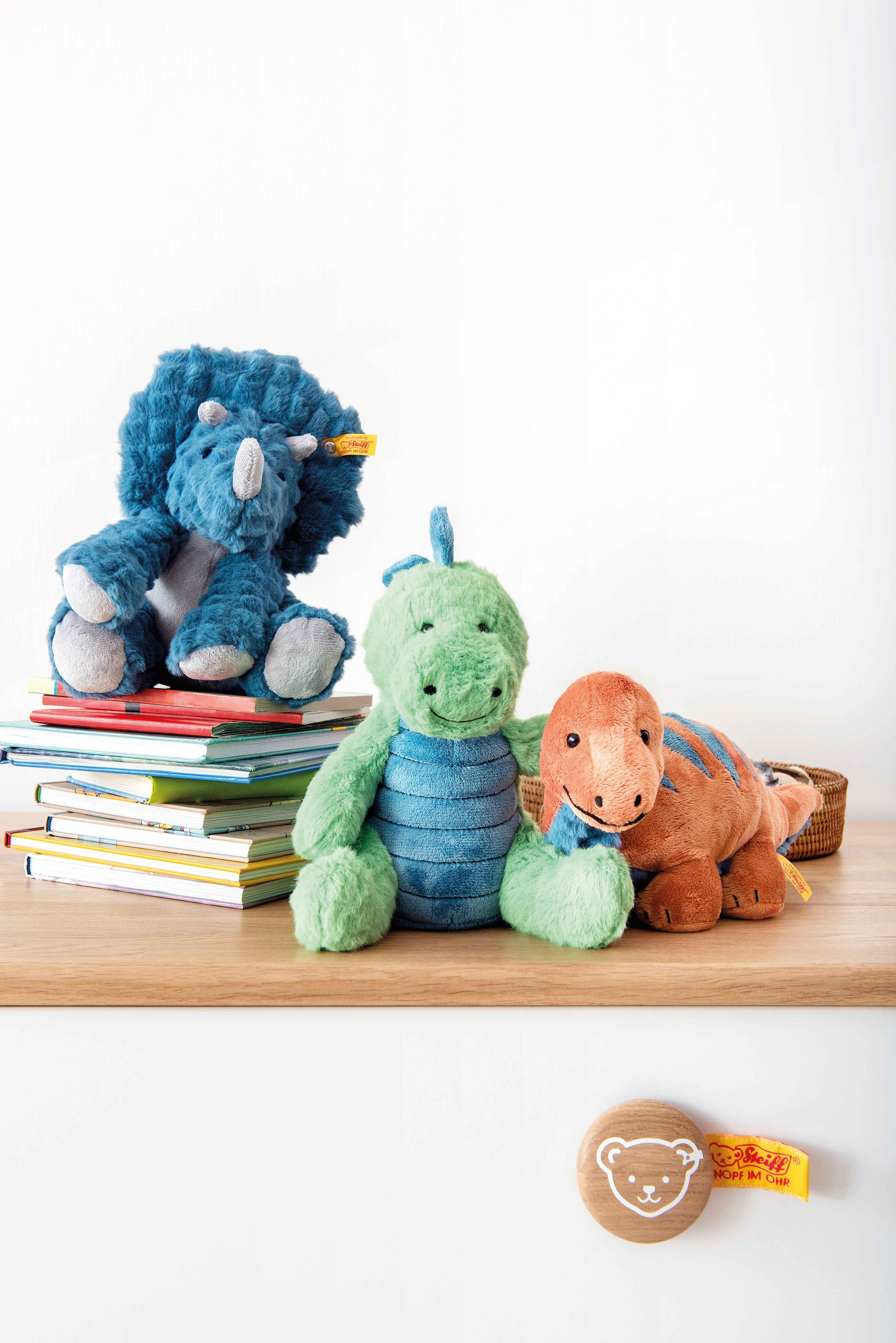 Steiff Kuscheltier Soft Cuddly Friends Dixi Triceratops
