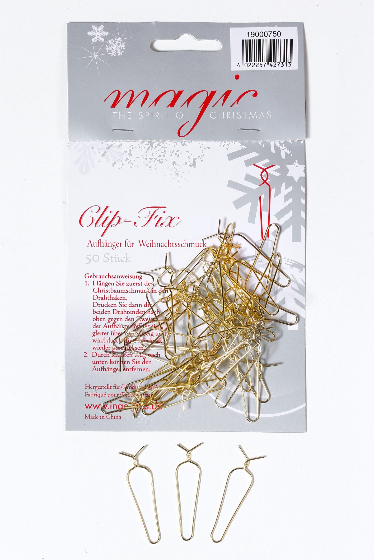 MAGIC by Inge Weihnachtsbaumklammer, Kugelaufhänger für günstig online kaufen