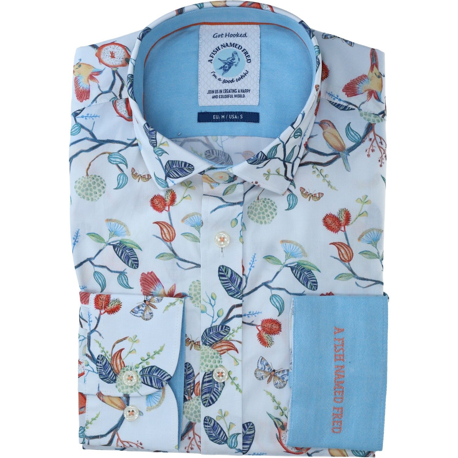 A Fish named Fred Langarmhemd