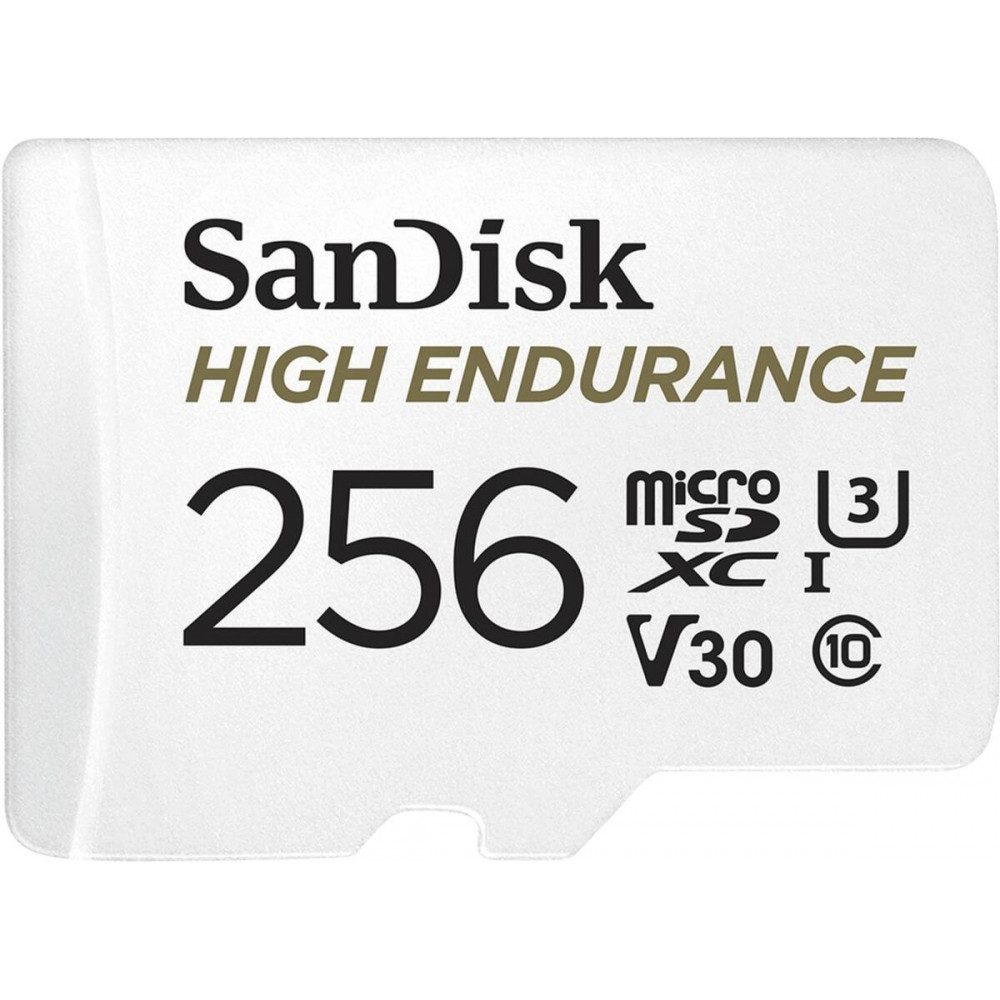 Sandisk 256GB microSDXC Karte mit Adapter Speicherkarte