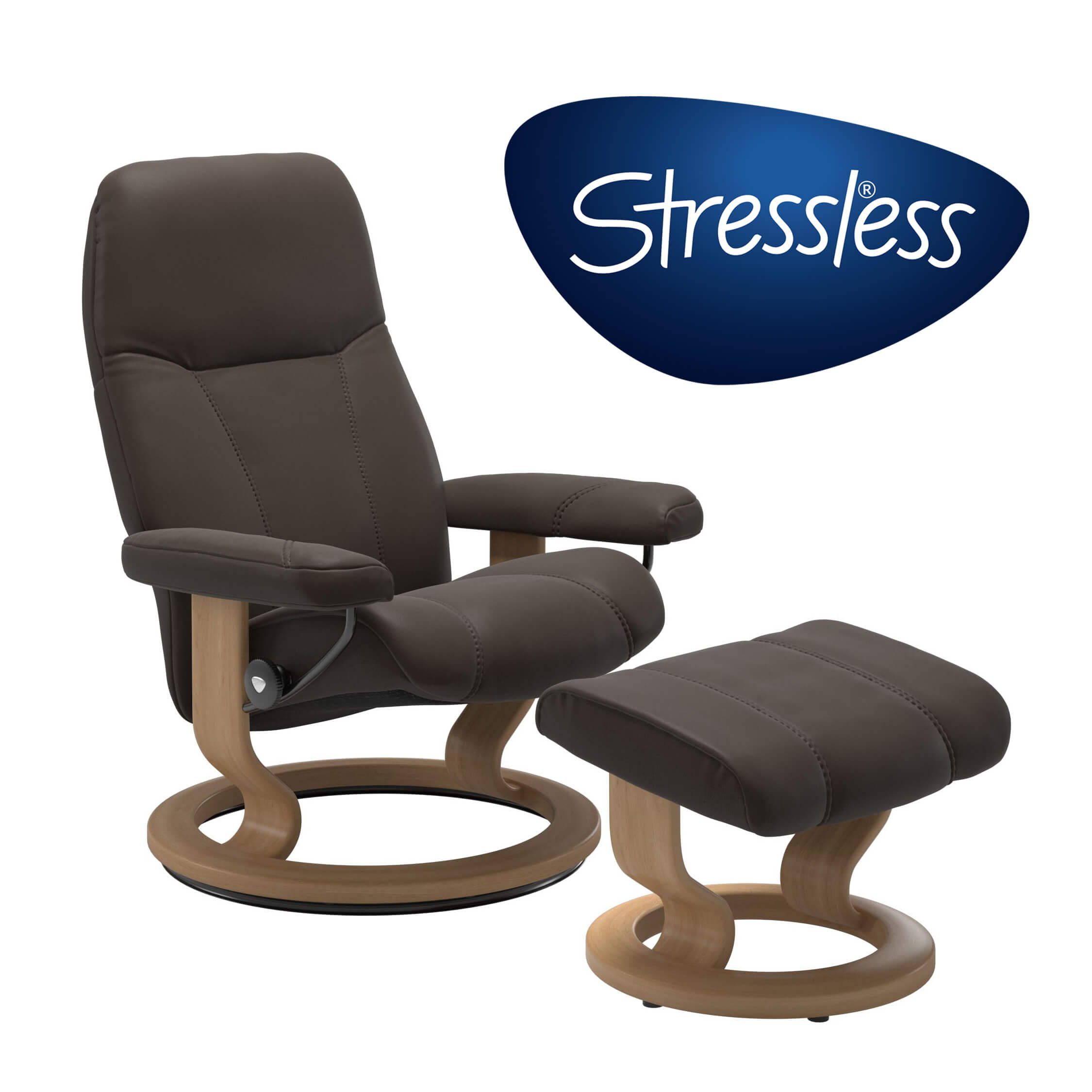 Stressless® Relaxsessel Consul Classic, mit Hocker, günstig online kaufen