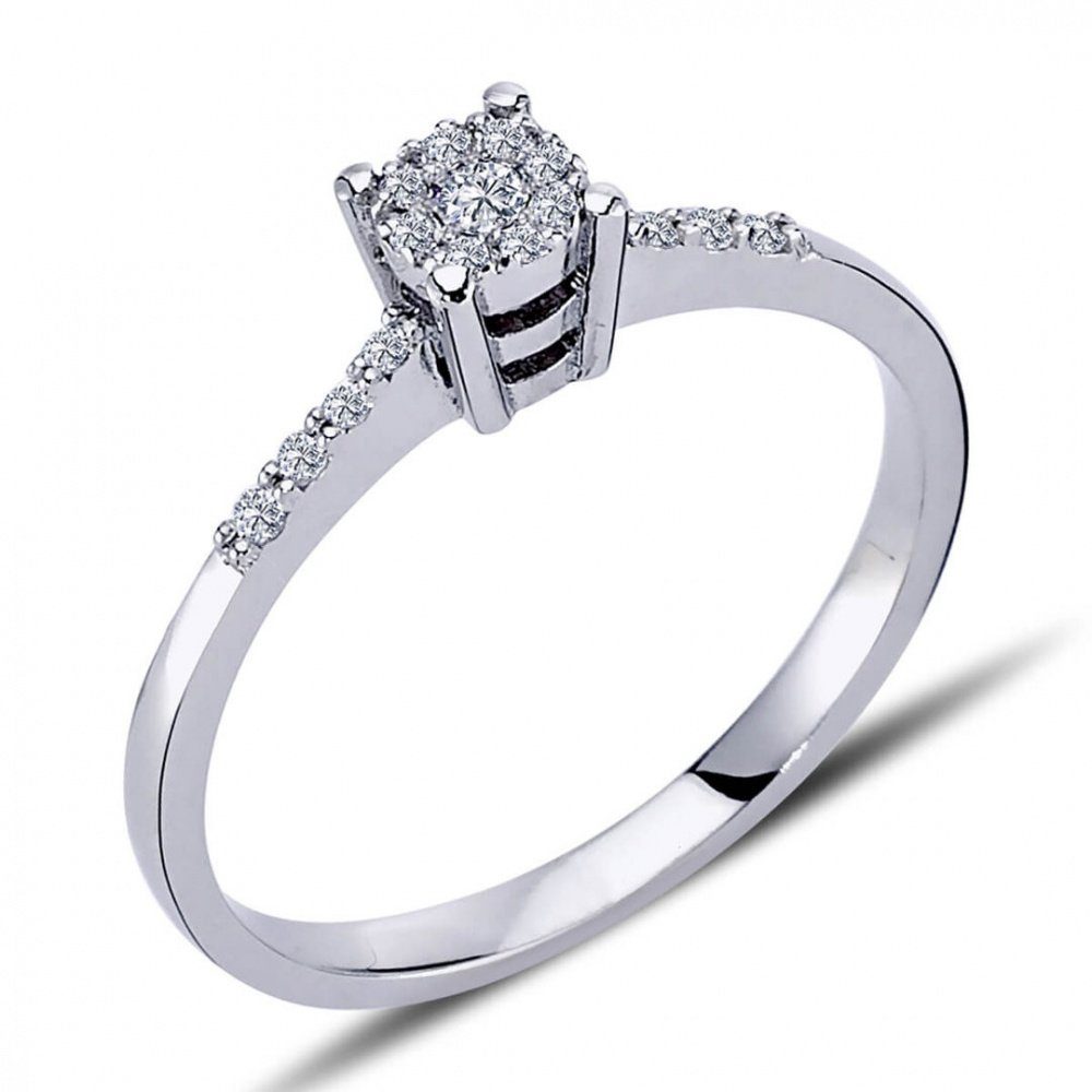 EinStein Diamant Diamantring Diamant Solitär Ring günstig online kaufen
