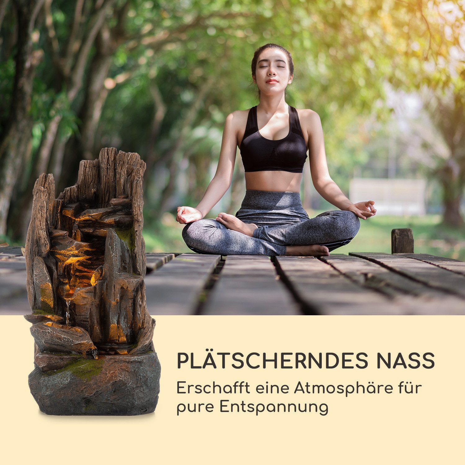 Blumfeldt Mystic Tree Water Feature (Set)