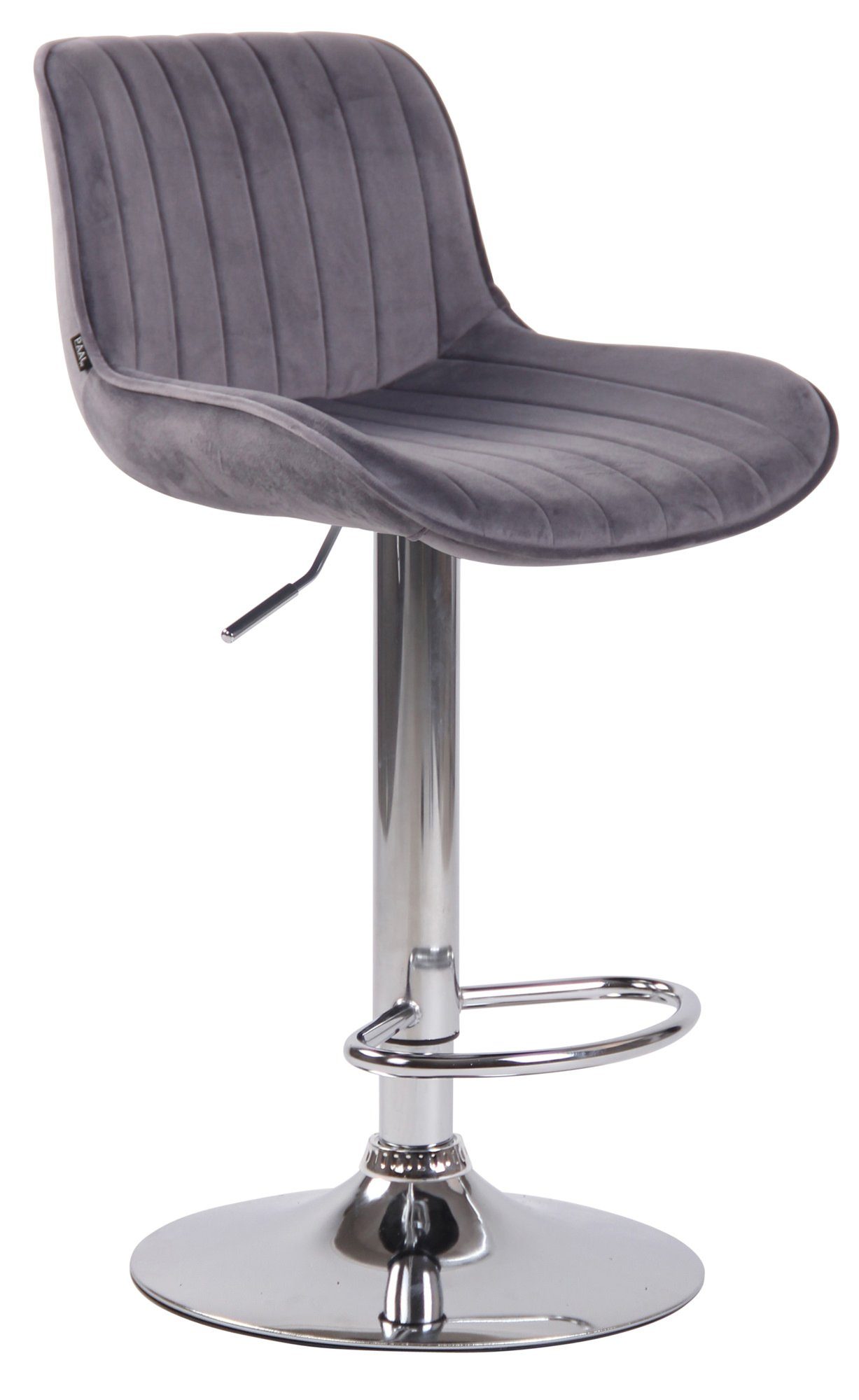 Barhocker Barhocker Lentini Samt chrom