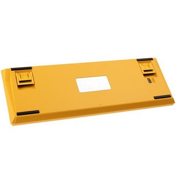 Ducky One 3 Yellow Mini Gaming-Tastatur (MX-Black, RGB-LED, DE-Layout QWERTZ, Gelb)