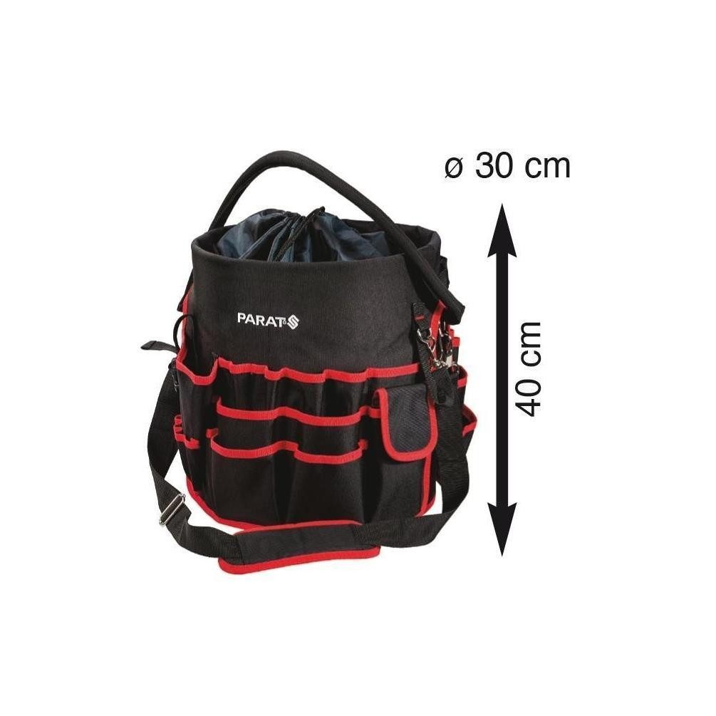 Parat Инструментtasche Eimer-Werkzeugtasche mit 11 Schlaufen und 51 Steck