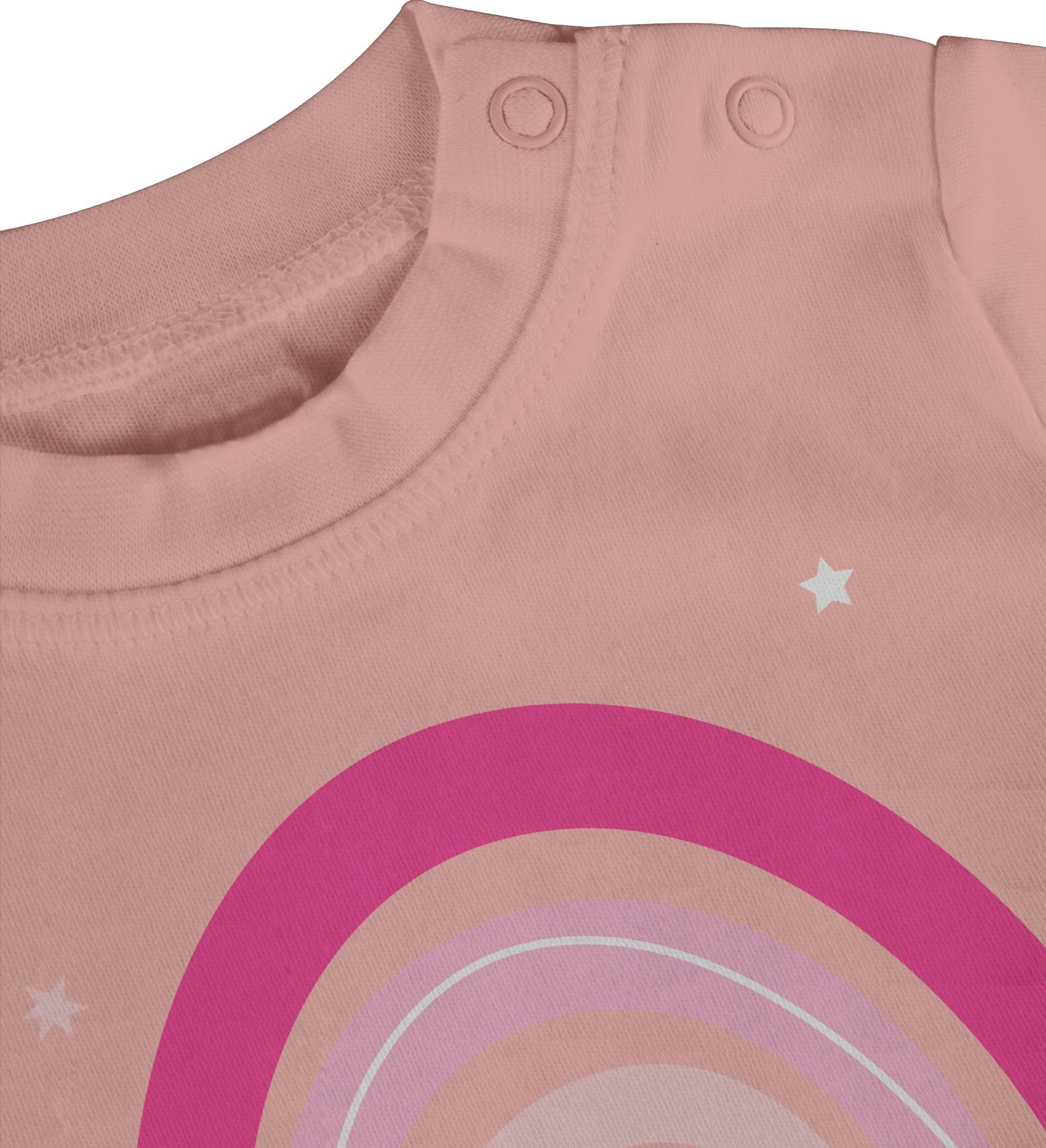 Shirtracer T-Shirt Ich werde große Schwester - Regenbogen - grosse Schwester Große Schwester