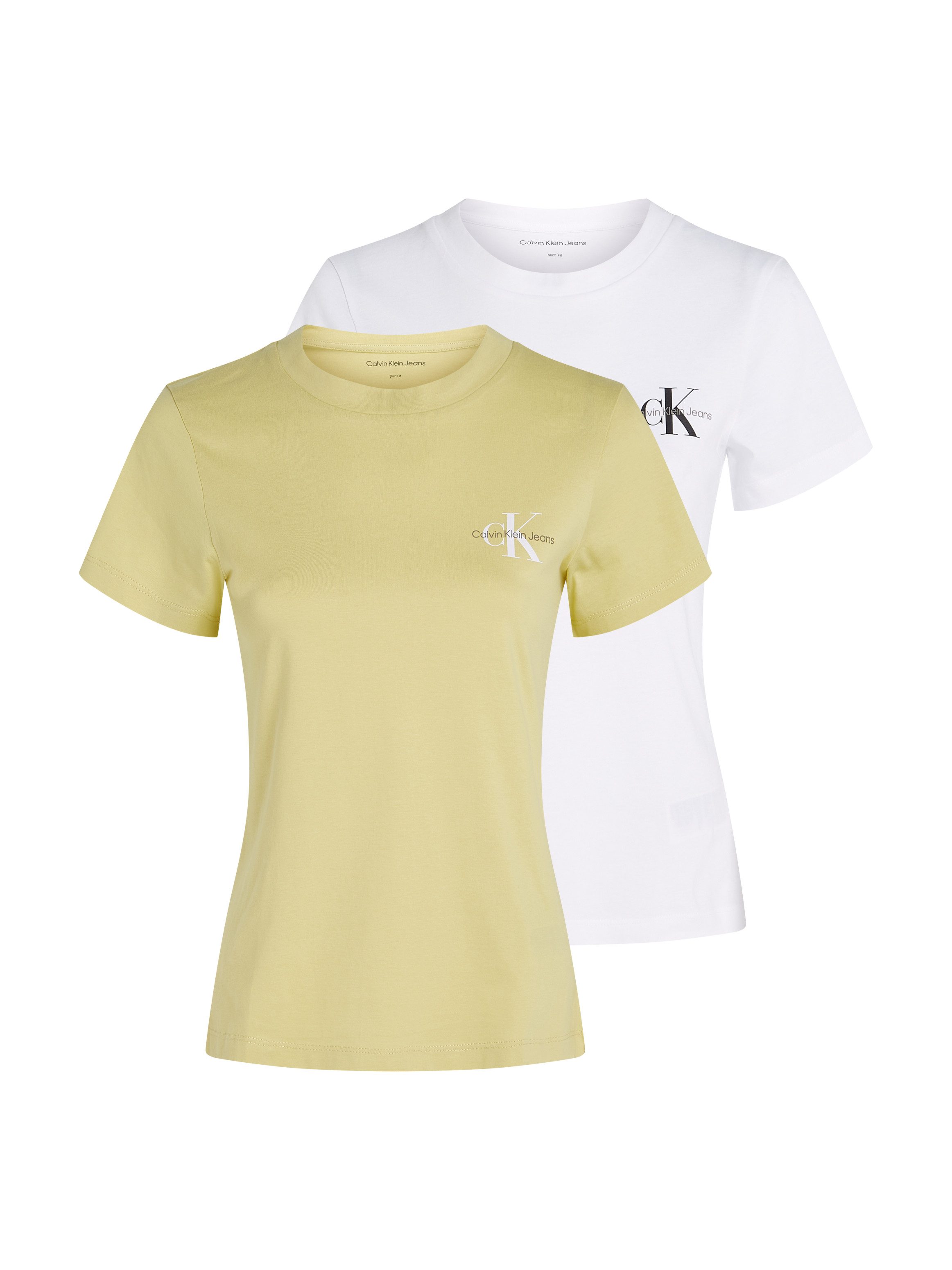 Calvin Klein Jeans T-Shirt 2-PACK MONOLOGO günstig online kaufen