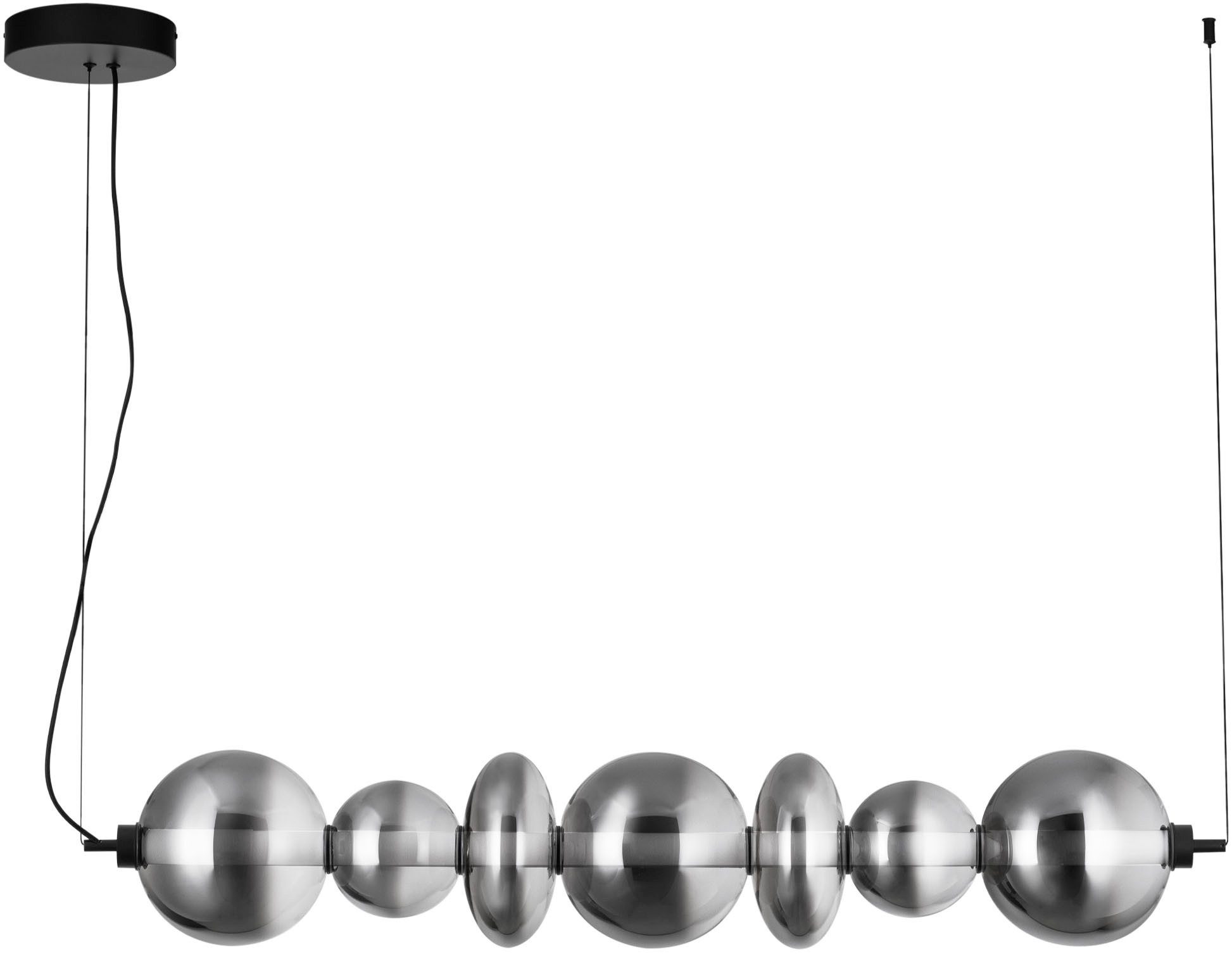 Nova Luce Pendelleuchte BALLY, LED fest integriert, Warmweiß