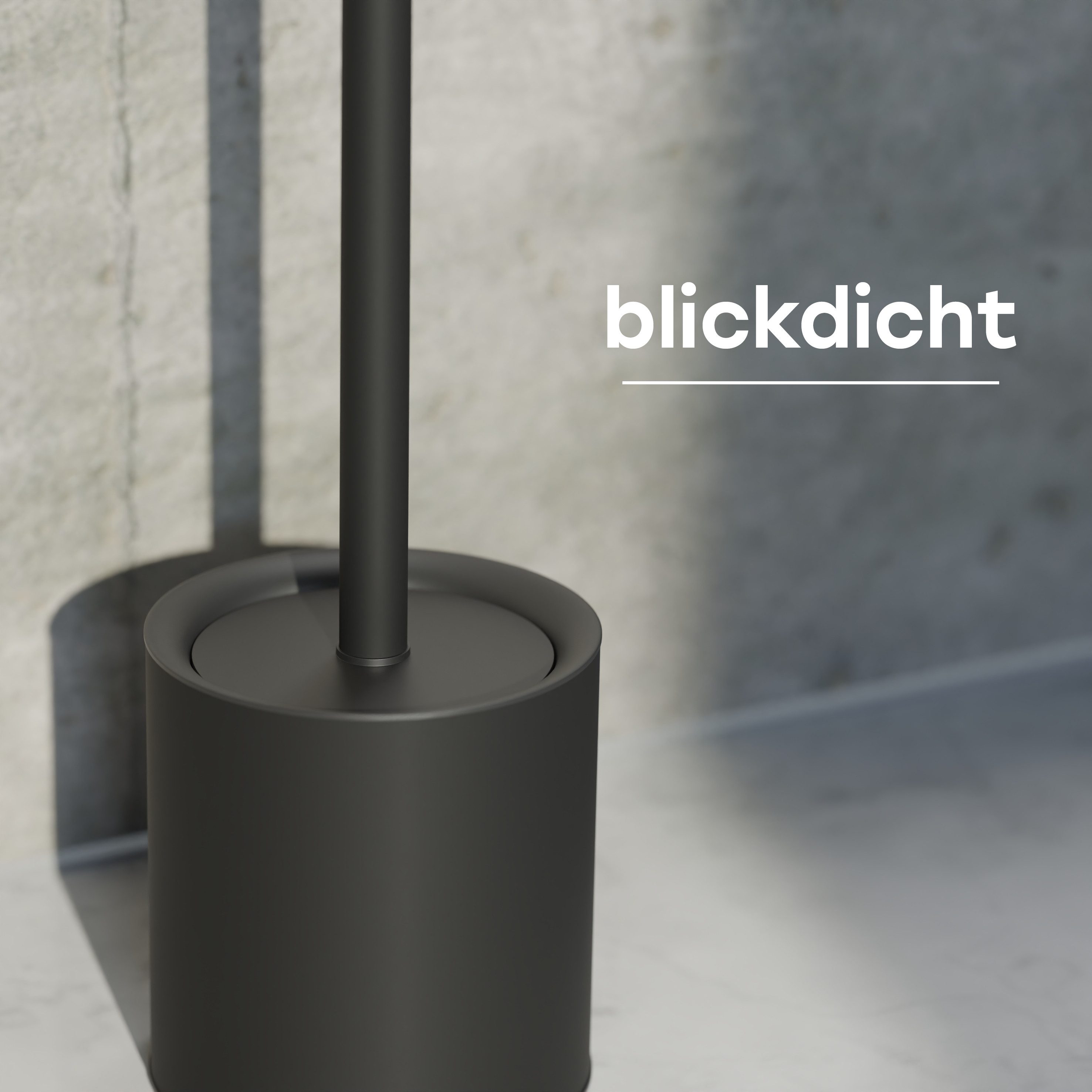 SAVEGA WC-Reinigungsbürste SAVEGA - Klobürste Silikon Edelstahl, Gästewc, Toiletten, Badezimmer, (Packung, 2-tlg), hygienische Silikonborsten, schnelltrocknend, – Bild 4 von 5