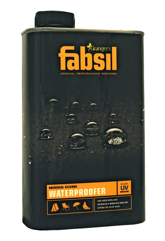 Grangers Fabsil Universal Imprägnierung auf Silikonbasis, 1000 ml Imprägnierspray (materialschonend für Baumwolle, Nylon, Polyester und Mischgewebe), Geeignet für Zelte, Tarps, Rucksäcke, Bootabdeckungen, Gartenmöbel