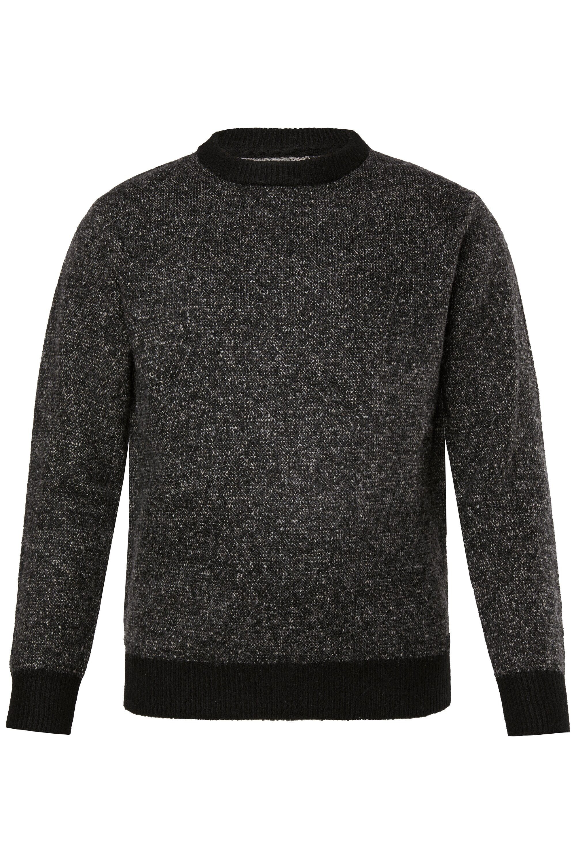 STHUGE Rundhalspullover STHUGE Pullover Two-Tone Strick bis 8 XL günstig online kaufen