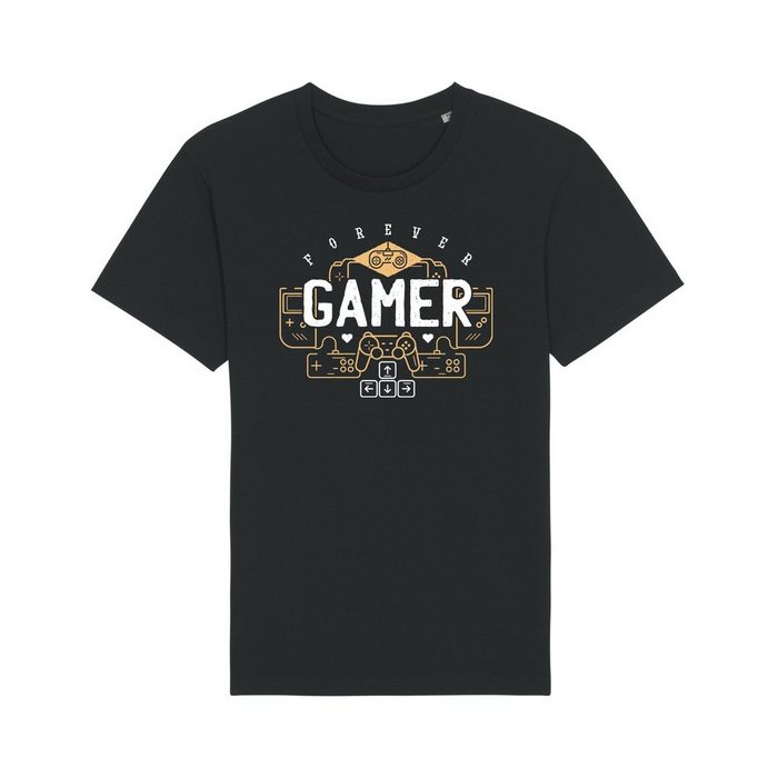 wat? Apparel Print-Shirt Forever Gamer (1-tlg)