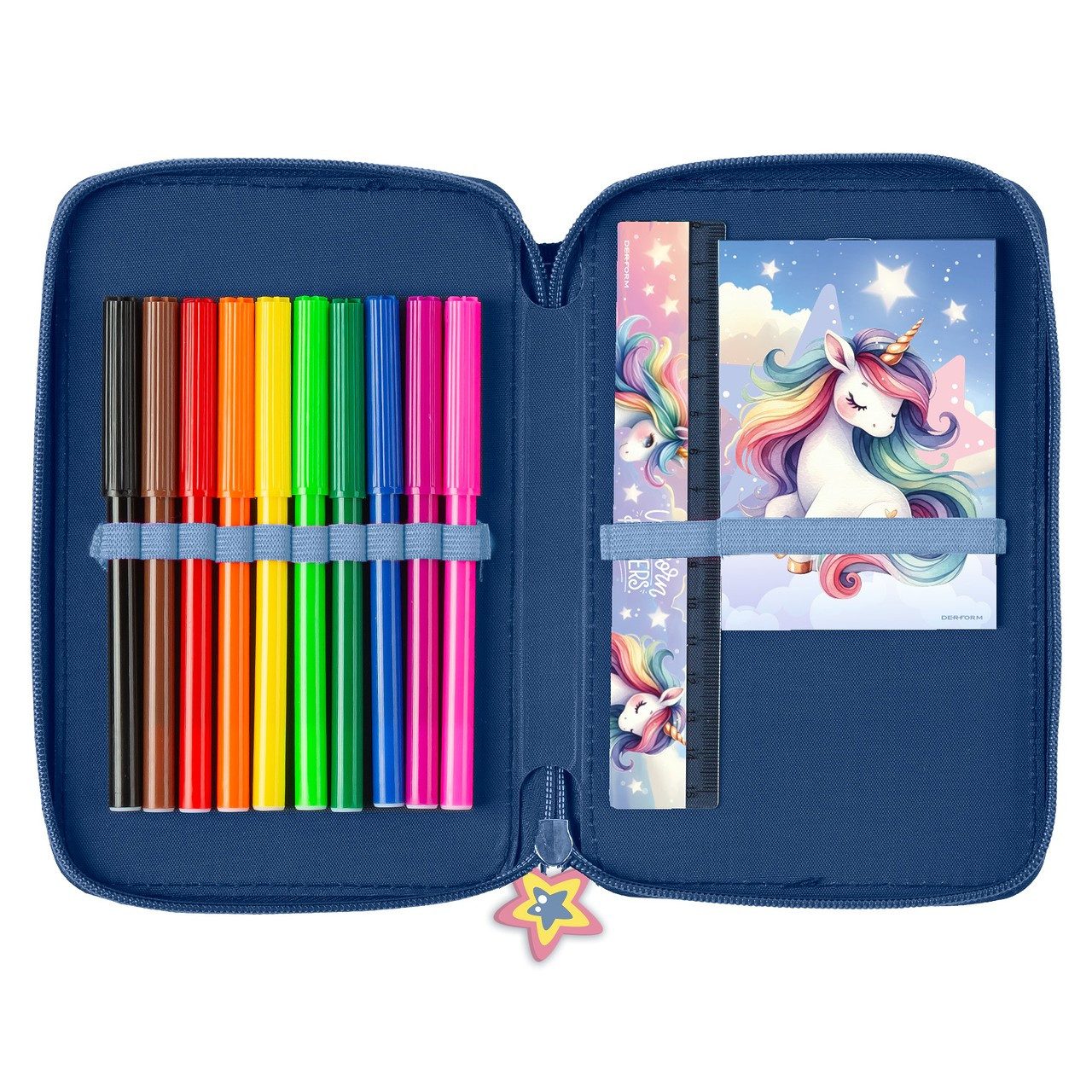 DERFORM Federtasche Einhorn 2 - Fach günstig online kaufen