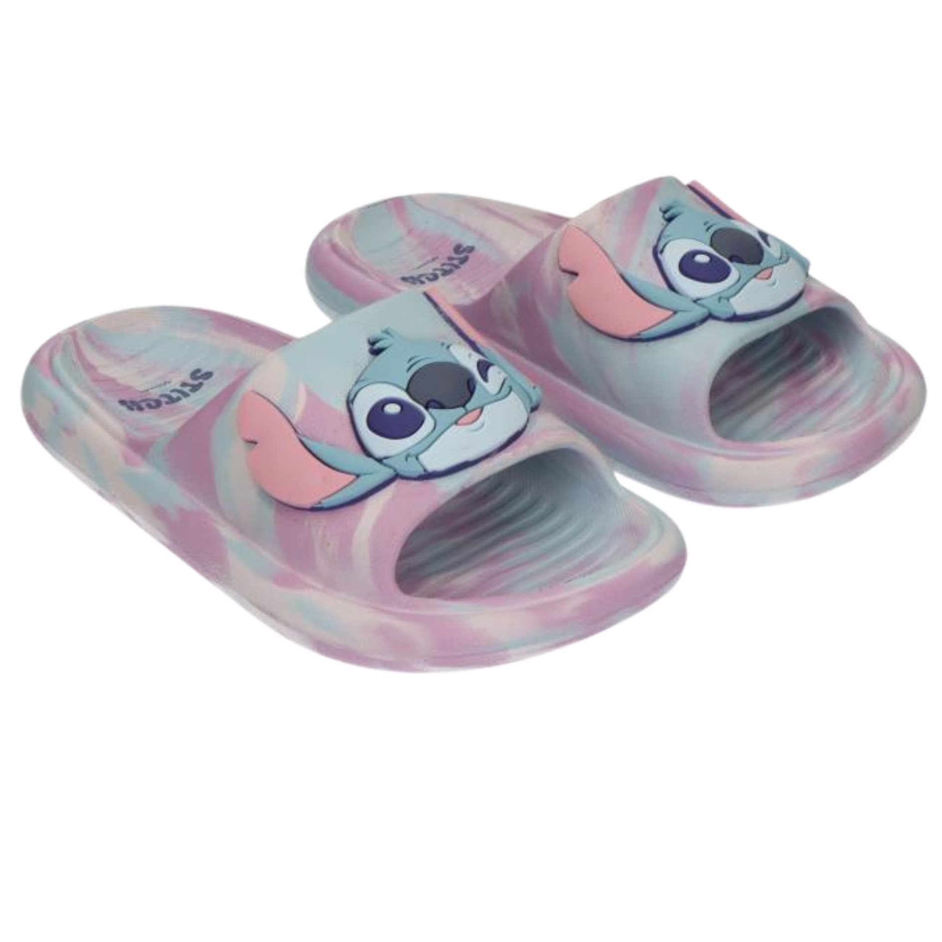 Lilo & Stitch Lilo & Stitch Badeschuhe, Hellblau, Badeschlappen, super soft leicht Badeschuh