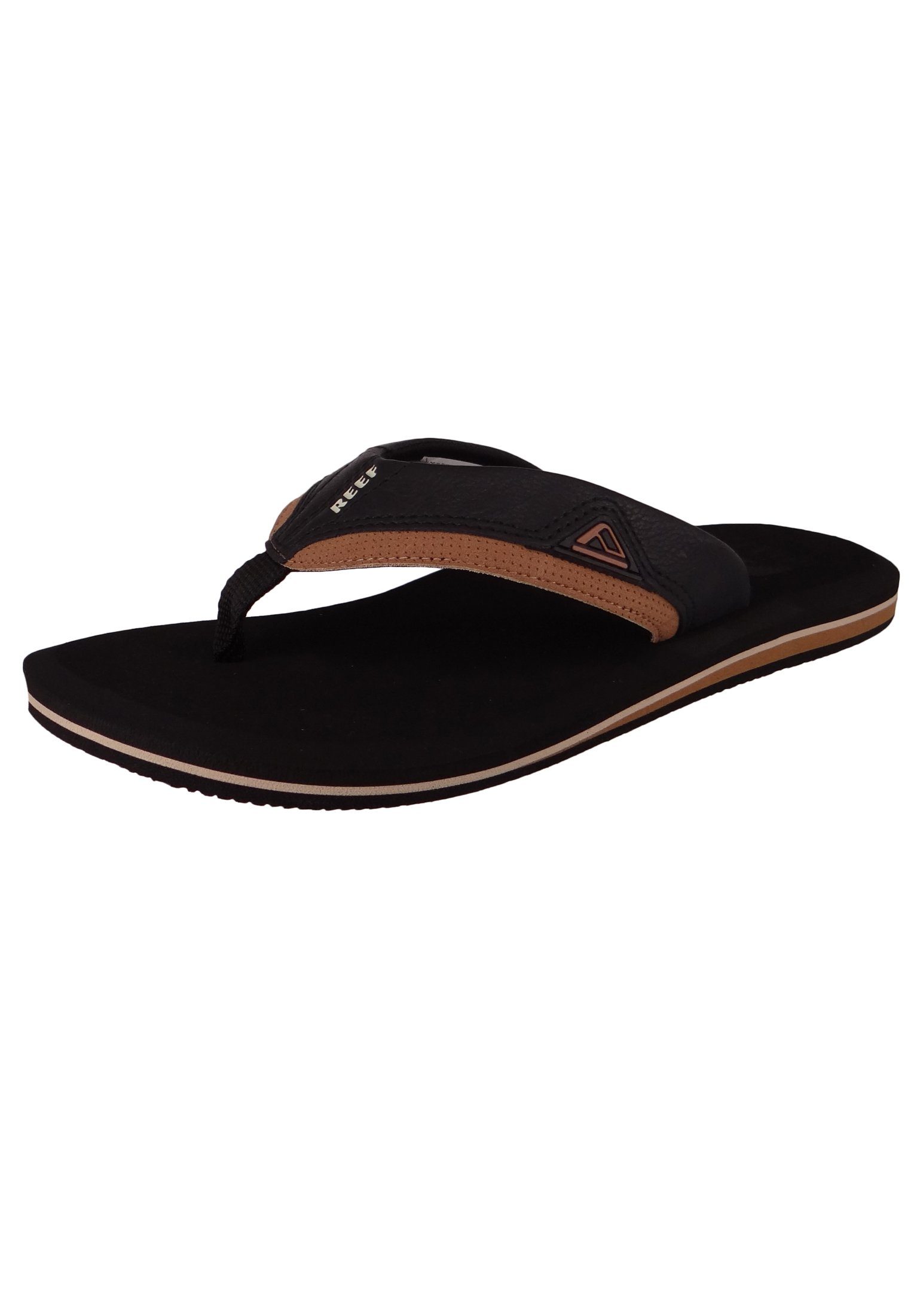 Reef CI6557 Cushion Dawn Zehentrenner Black/TAN Sandale