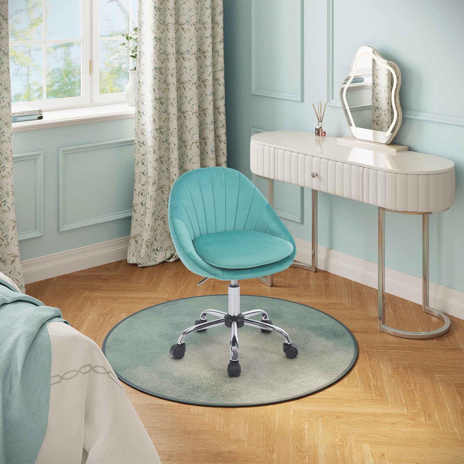 Woltu Bürostuhl (1 St), ergonomisch, Schminkstuhl, Schreibtischstuhl 150 kg günstig online kaufen